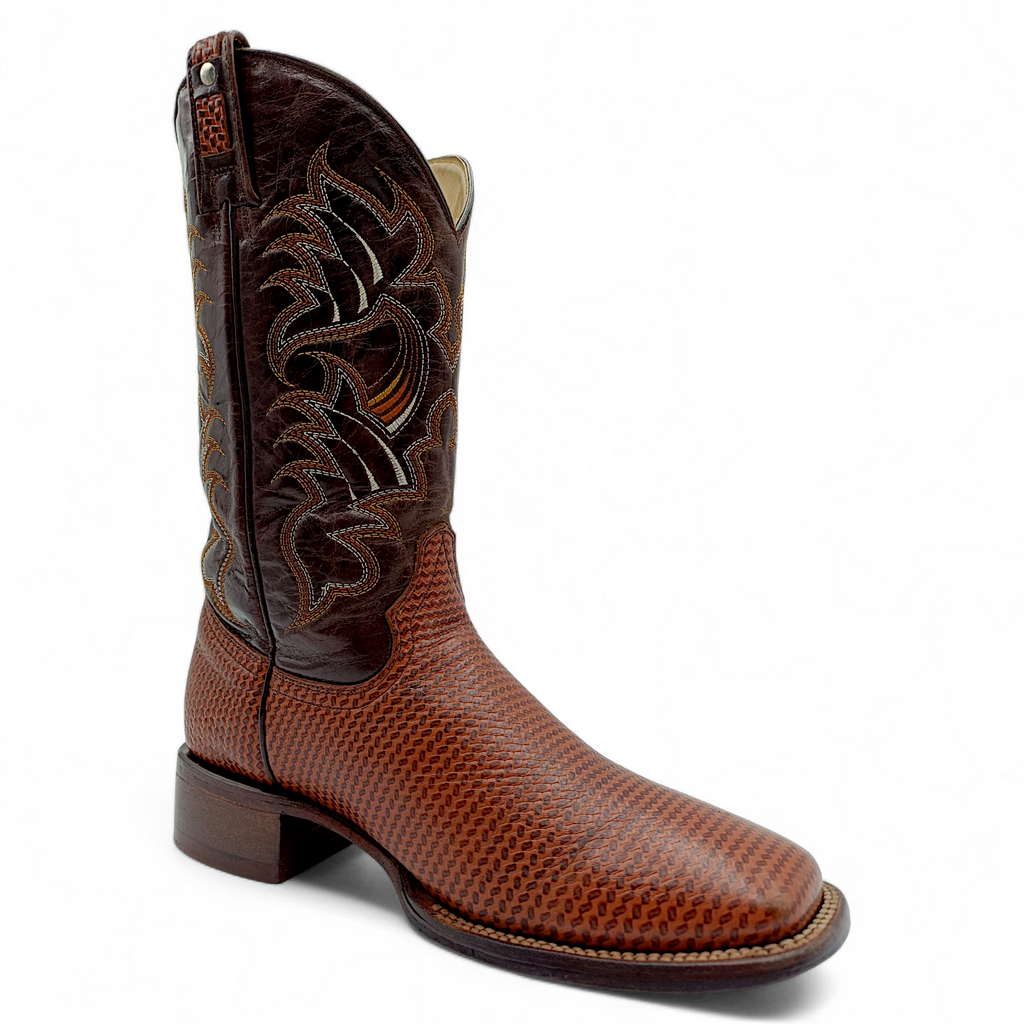 BOTA VAQUERA EN PIEL GENUINA DE VACA PARA CABALLERO (MSN)