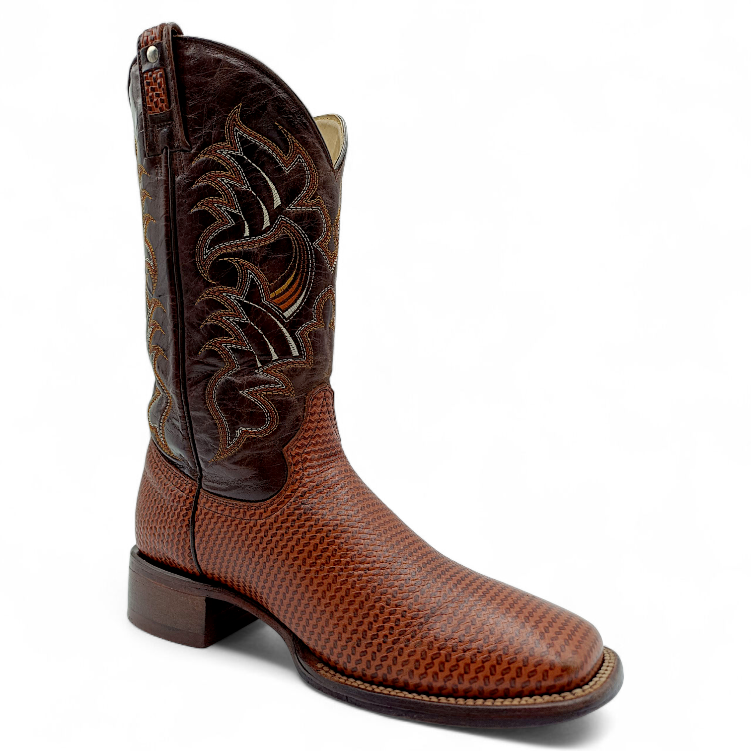 BOTA VAQUERA EN PIEL GENUINA DE VACA PARA CABALLERO (MSN)