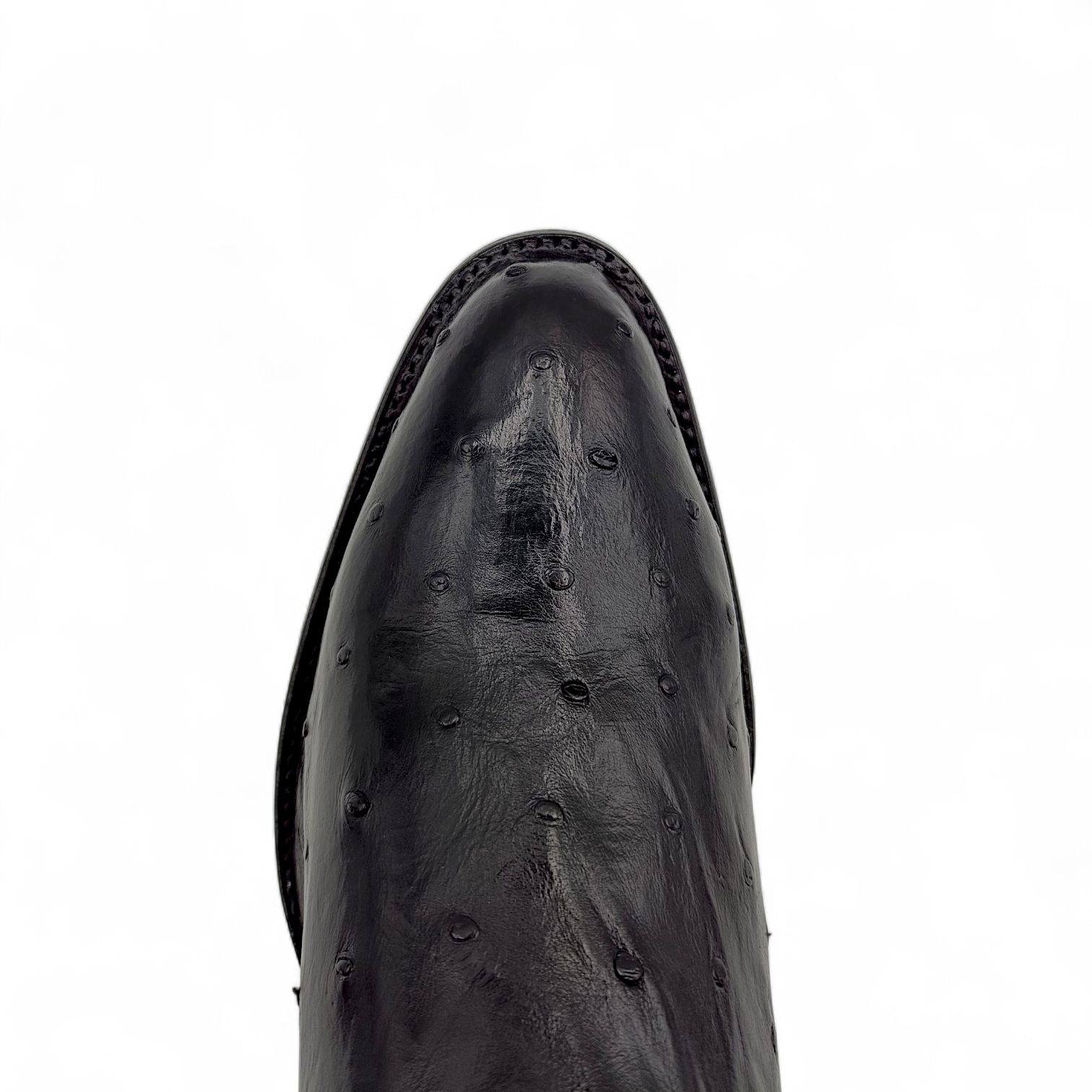BOTA VAQUERA EN PIEL GENUINA DE AVESTRUZ PARA CABALLERO (MSN)