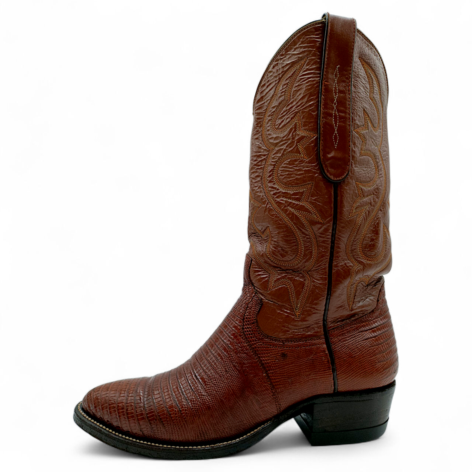 BOTA VAQUERA EN PIEL GENUINA DE LIZARD PARA CABALLERO (MSN)