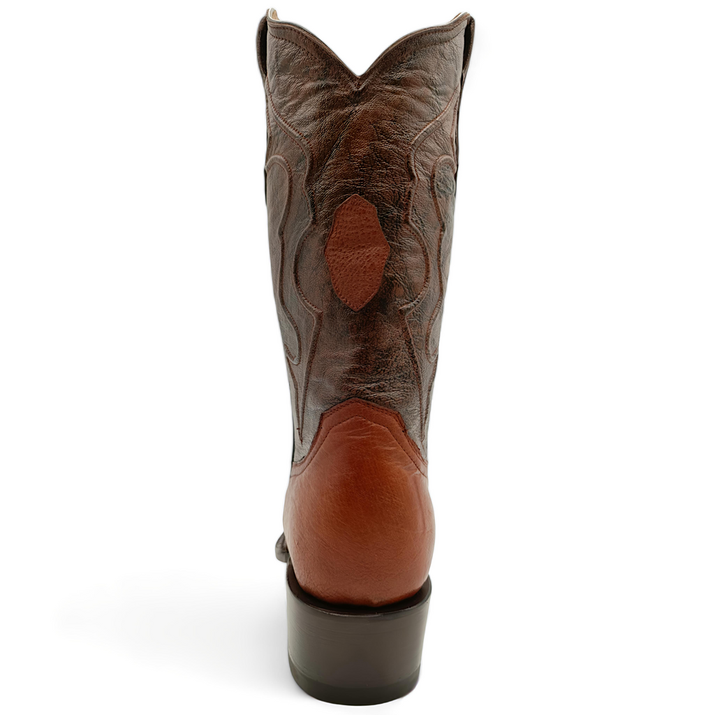 BOTA VAQUERA EN PIEL GENUINA DE AVESTRUZ PARA CABALLERO (M4)