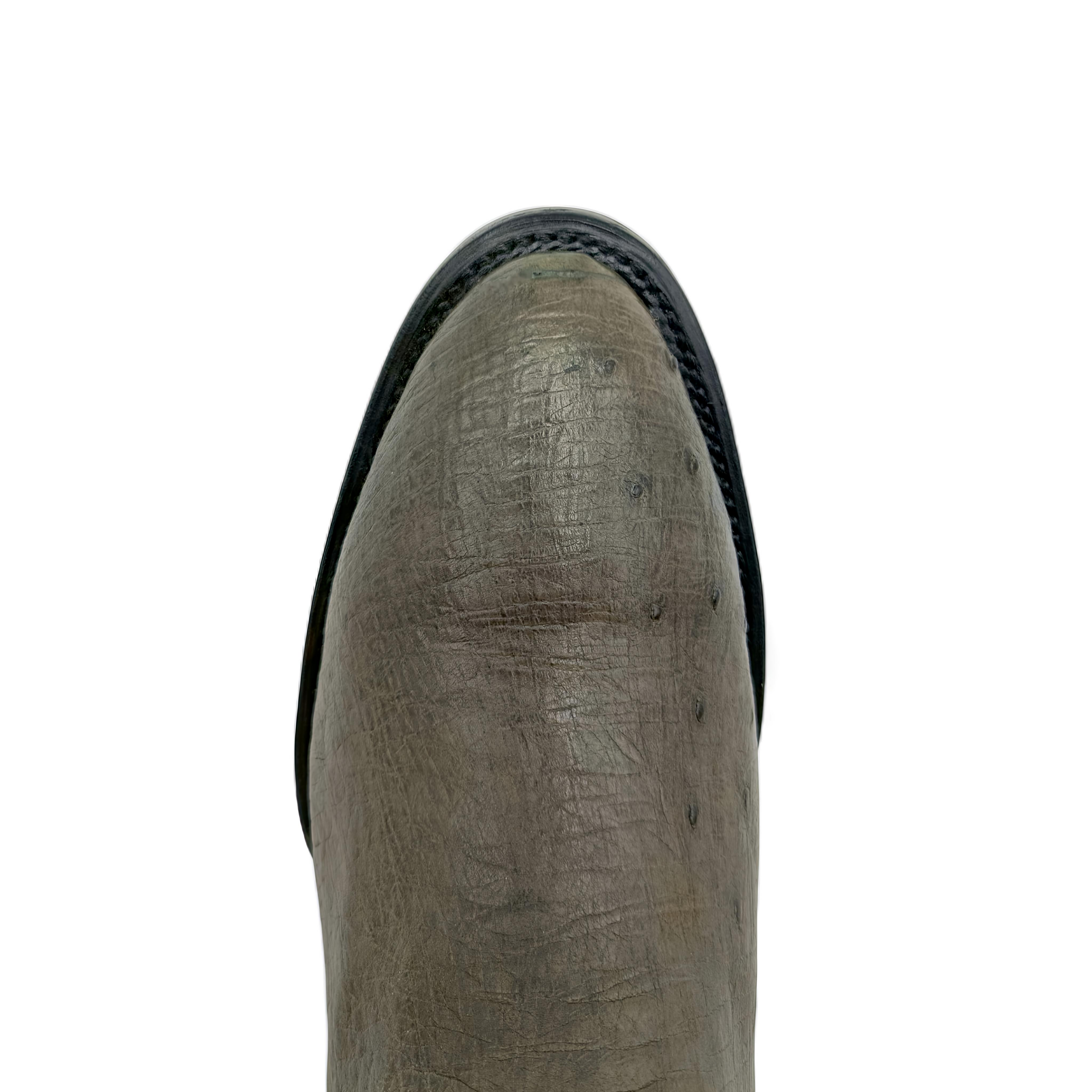 BOTA VAQUERA EN PIEL GENUINA DE AVESTRUZ PARA CABALLERO (M24)