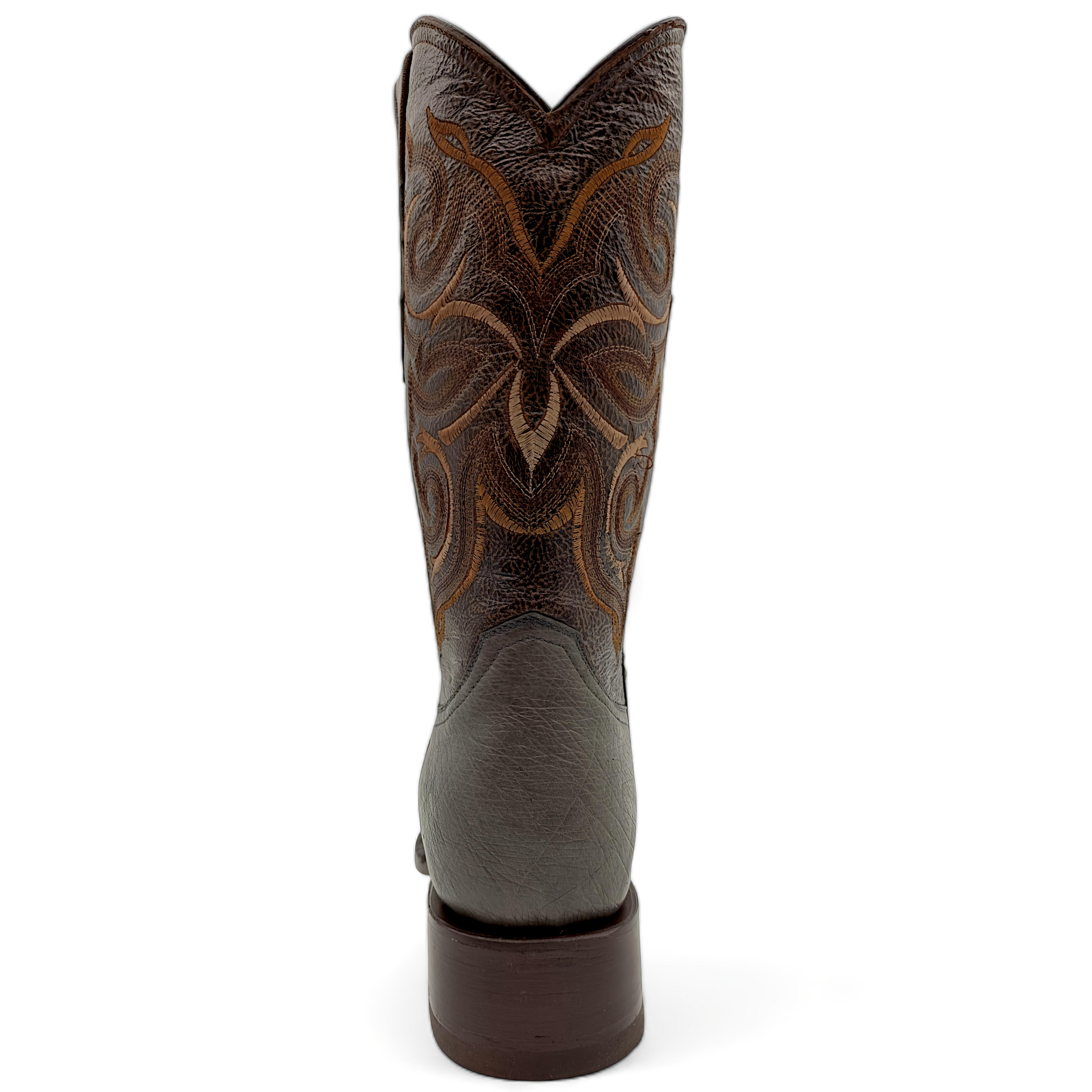 BOTA VAQUERA EN PIEL GENUINA DE AVESTRUZ PARA CABALLERO (M27)