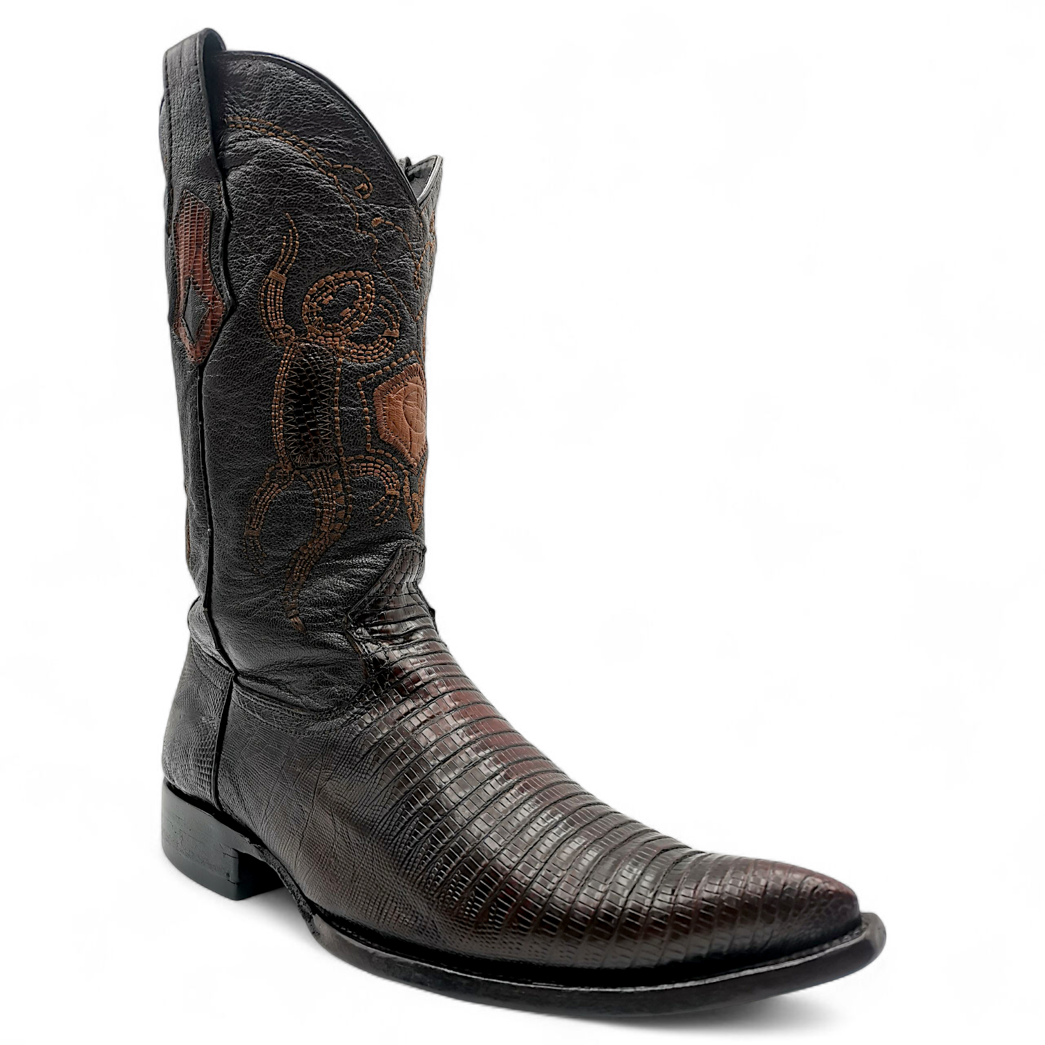 BOTA VAQUERA EN PIEL GENUINA DE LIZARD PARA CABALLERO (MSN)
