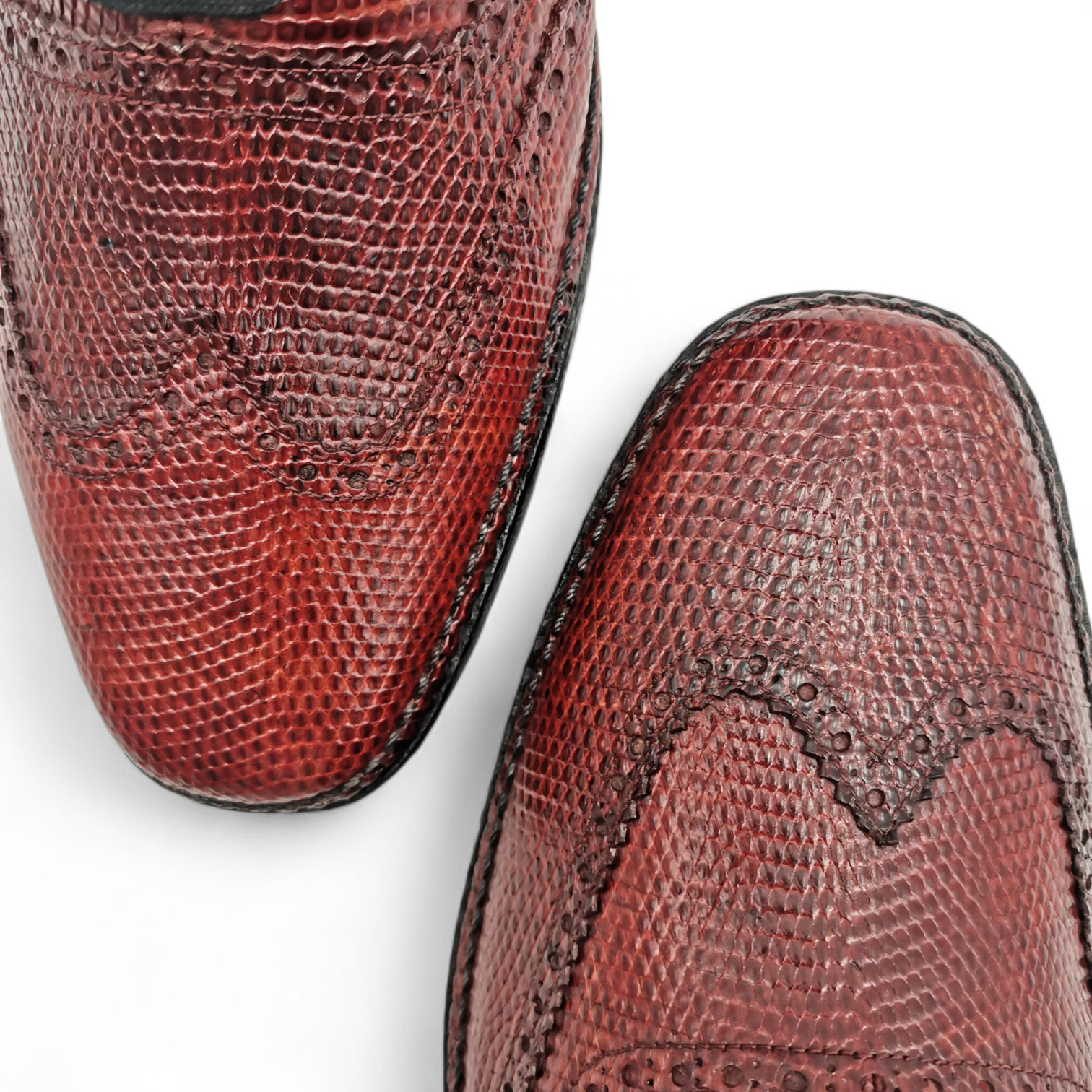 ZAPATO EN PIEL GENUINA DE LIZARD PARA CABALLERO (MSN)