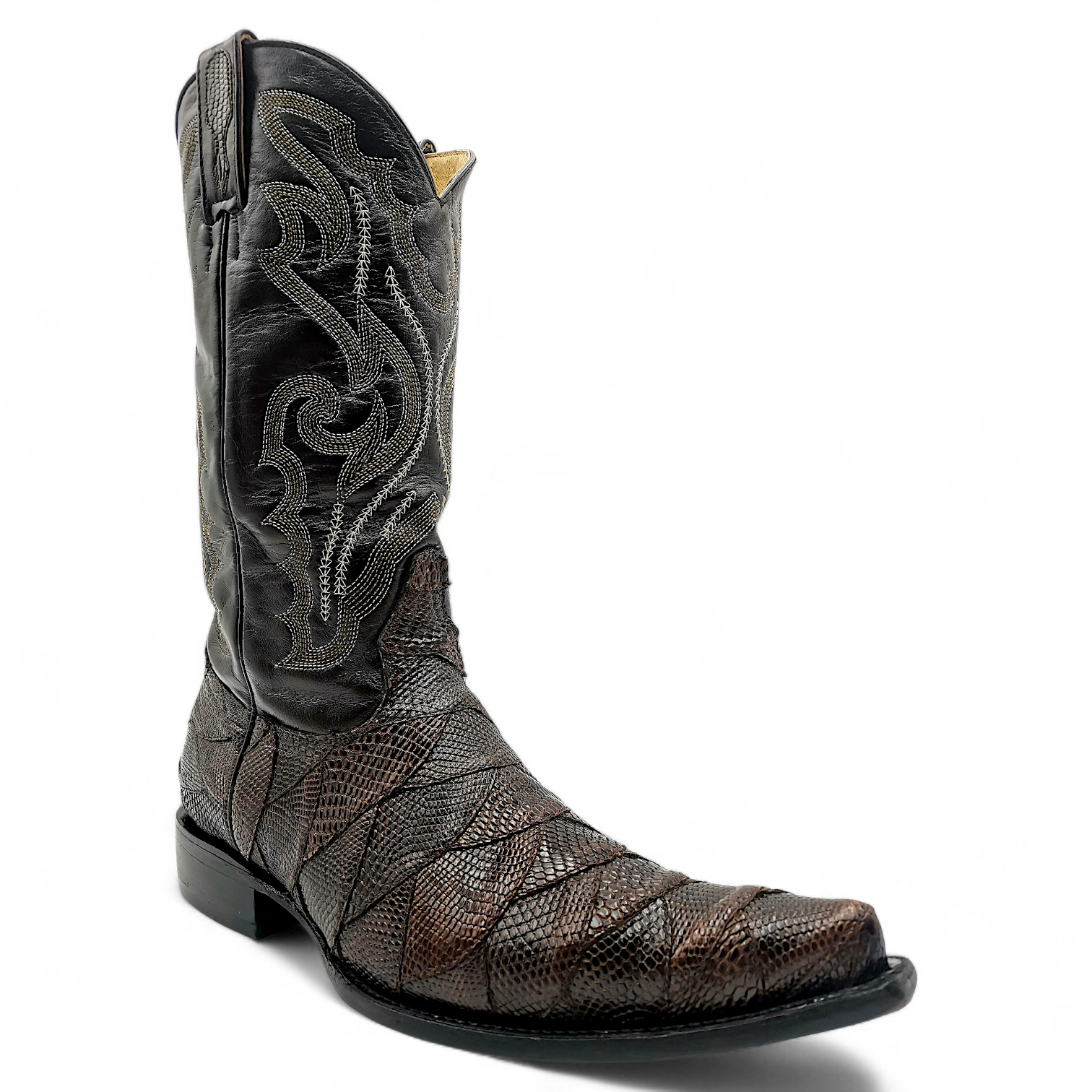 BOTA VAQUERA EN PIEL GENUINA DE LIZARD PARA CABALLERO (MSN)