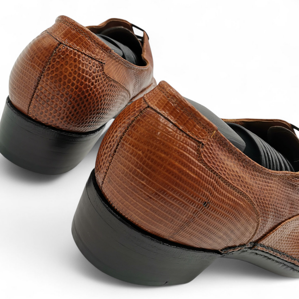 ZAPATO EN PIEL GENUINA DE LIZARD PARA CABALLERO (MSN)