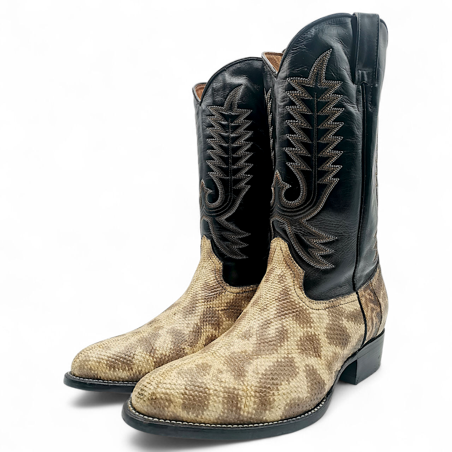 BOTA VAQUERA EN PIEL GENUINA DE CARUNGA PARA CABALLERO (MSN)