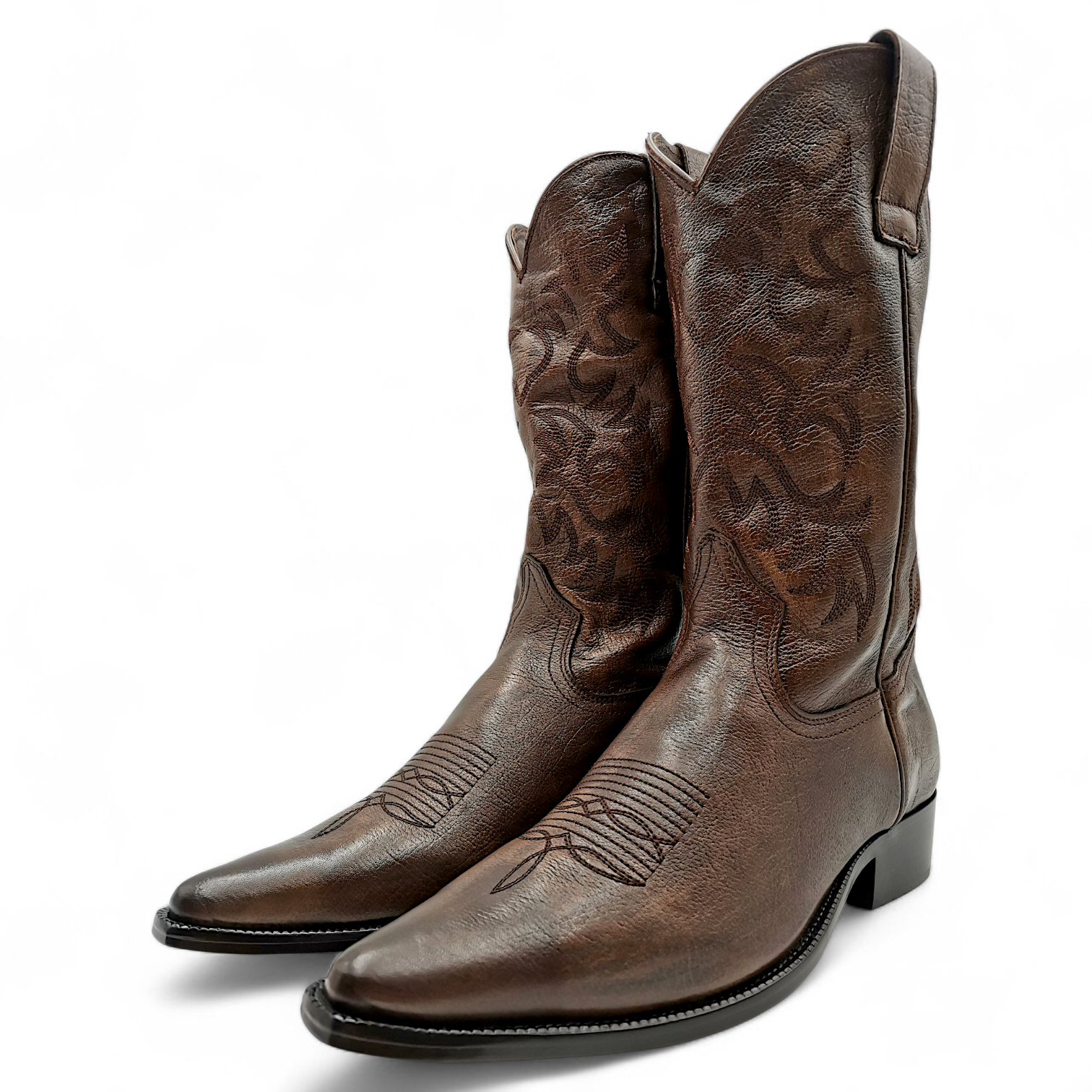 BOTA VAQUERA EN PIEL GENUINA DE VACA PARA CABALLERO (M)