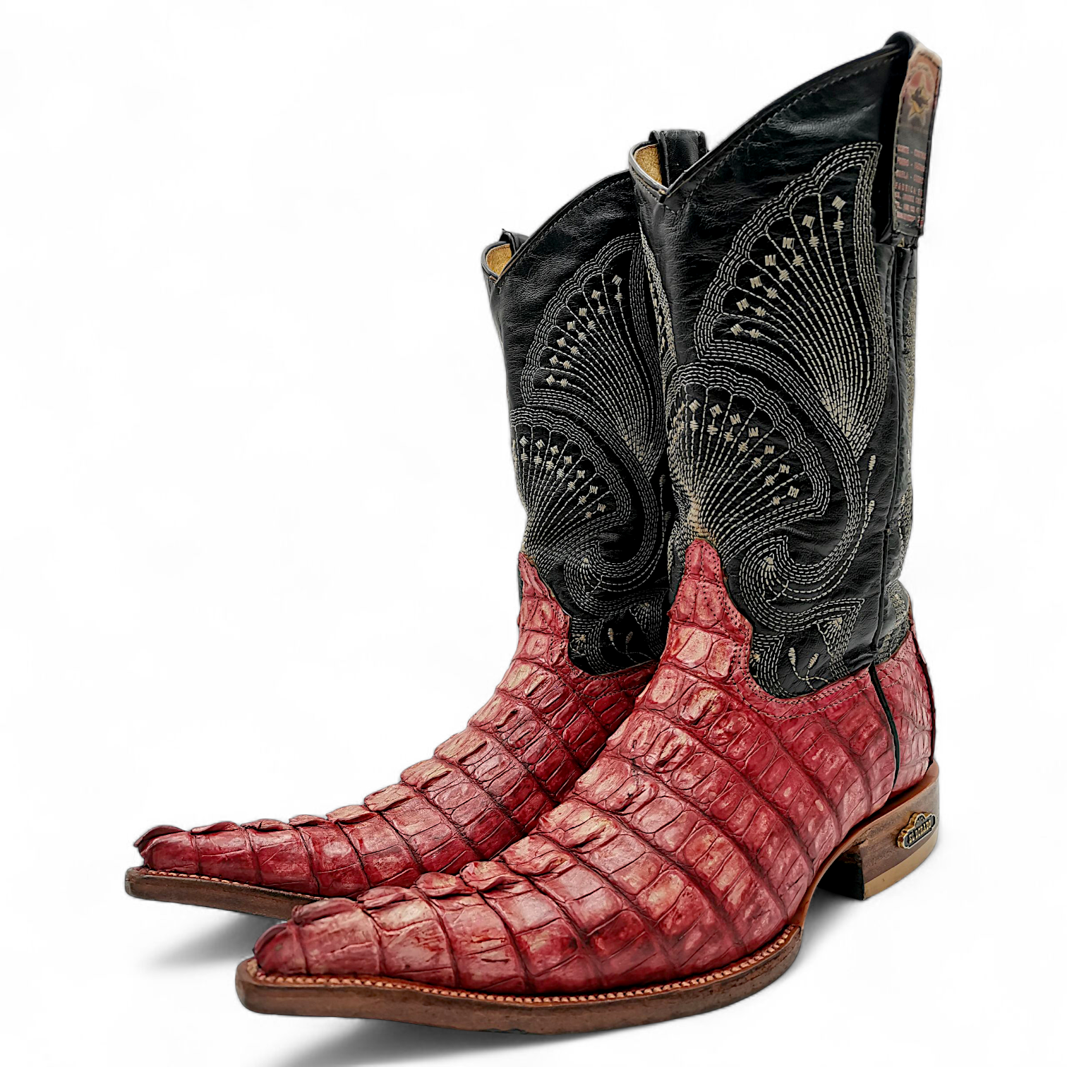 BOTA VAQUERA EN PIEL GENUINA DE COCODRILO PARA CABALLERO (MSN)