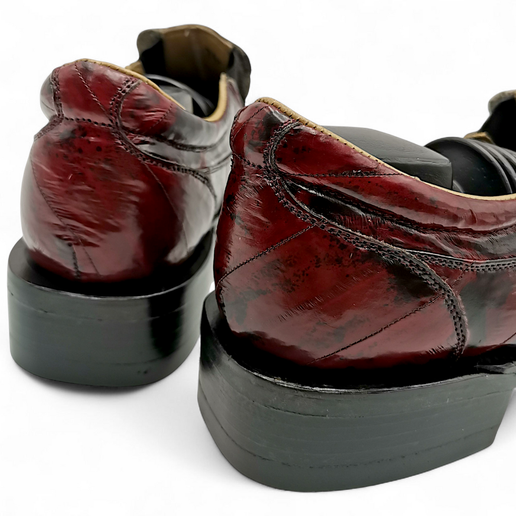 ZAPATO EN PIEL GENUINA DE ANGUILA PARA CABALLERO (M)