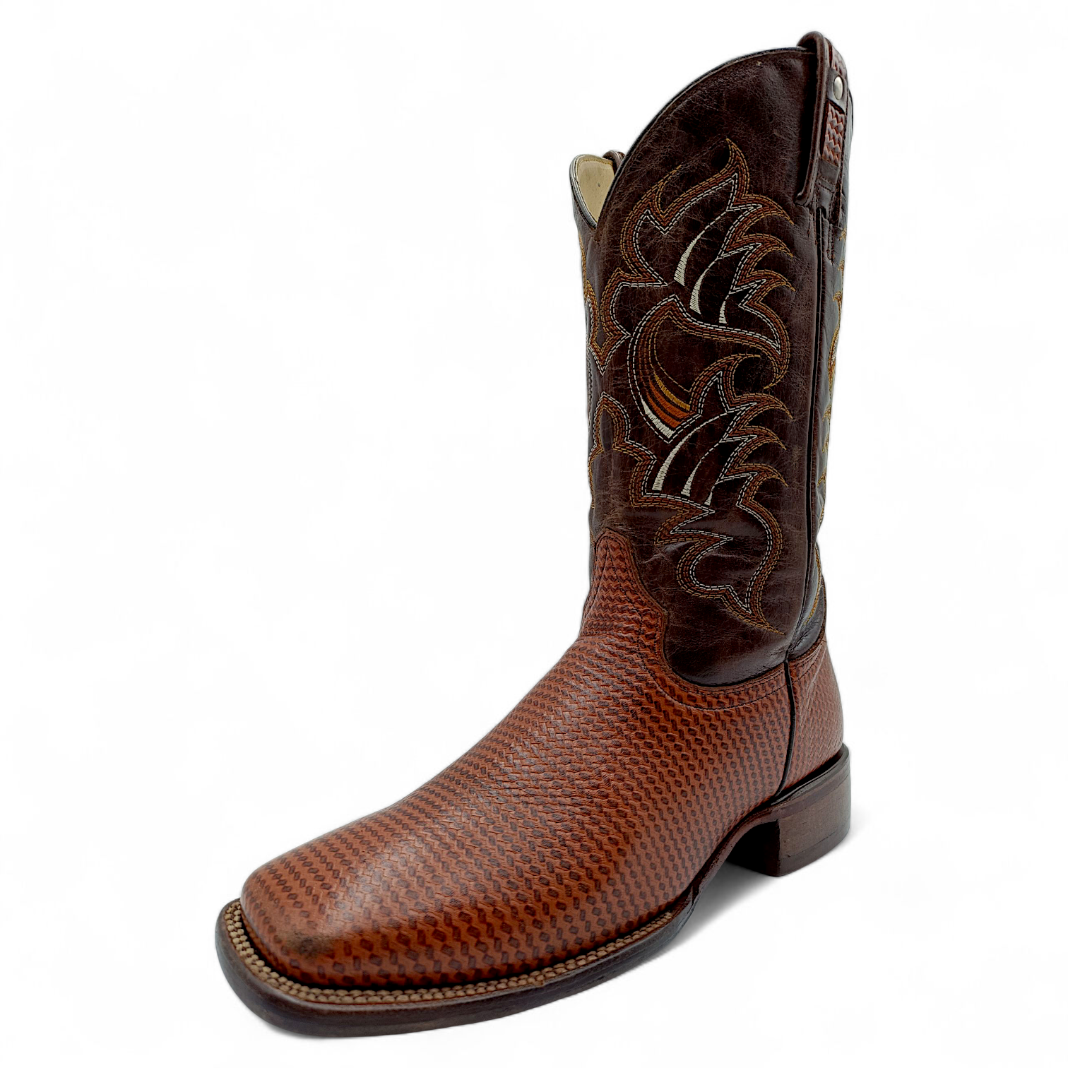 BOTA VAQUERA EN PIEL GENUINA DE VACA PARA CABALLERO (MSN)
