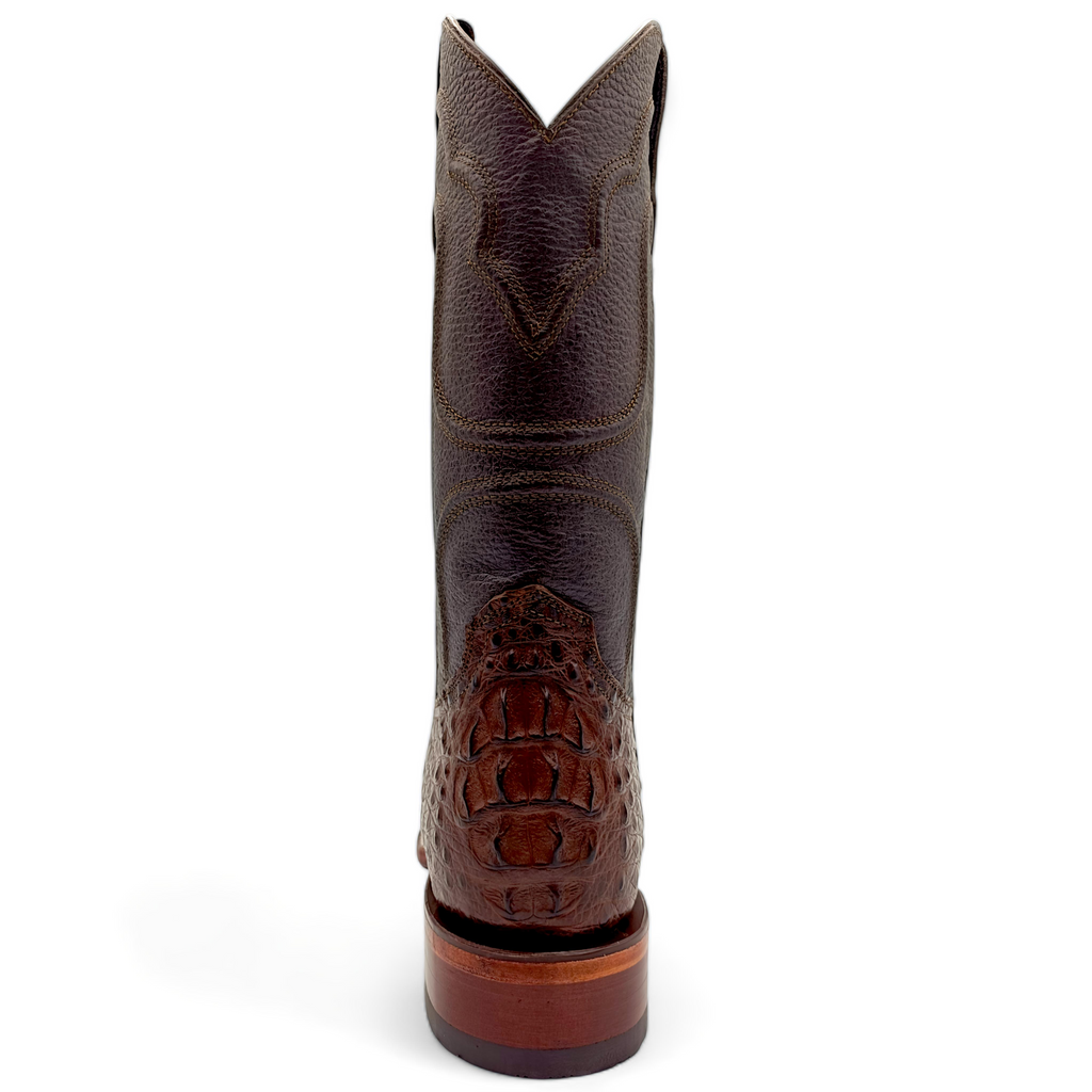 BOTA VAQUERA EN PIEL GENUINA DE COCODRILO PARA CABALLERO (MM IMPERIAL)