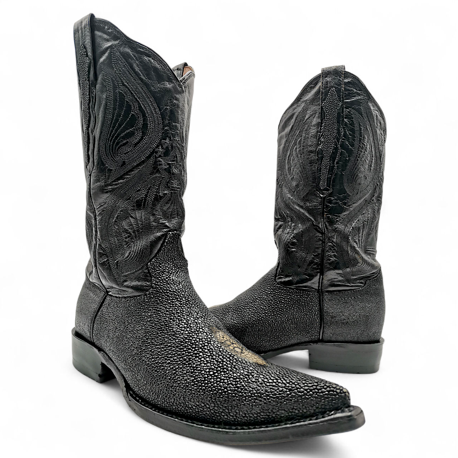 BOTA VAQUERA EN PIEL GENUINA DE MANTARRAYA PARA CABALLERO (MSN)