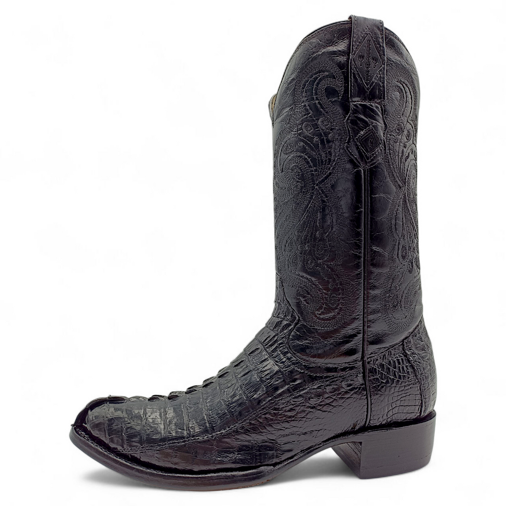 BOTA VAQUERA EN PIEL GENUINA DE COCODRILO PARA CABALLERO (MSN)