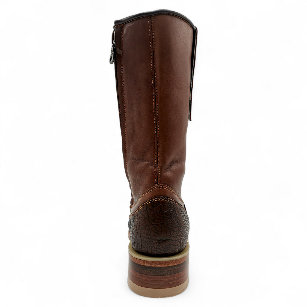 BOTA VAQUERA EN PIEL GENUINA DE TIBURÓN PARA CABALLERO (M)