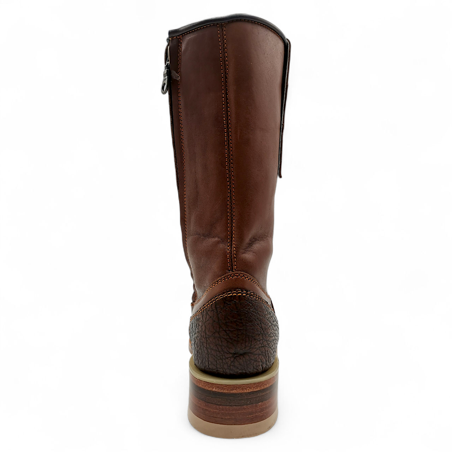 BOTA VAQUERA EN PIEL GENUINA DE TIBURÓN PARA CABALLERO (M)
