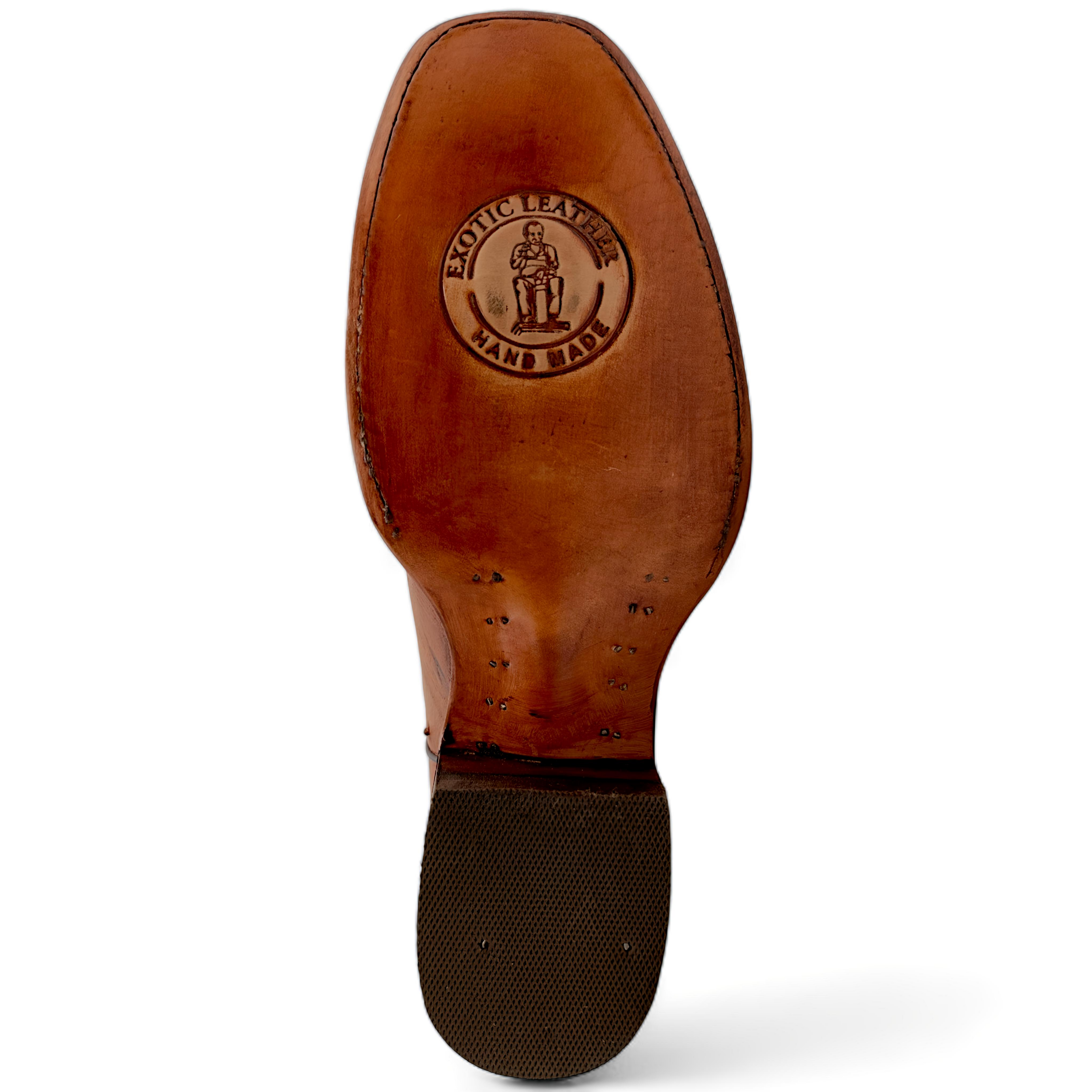 BOTA VAQUERA EN PIEL GENUINA DE AVESTRUZ PARA CABALLERO (M29)