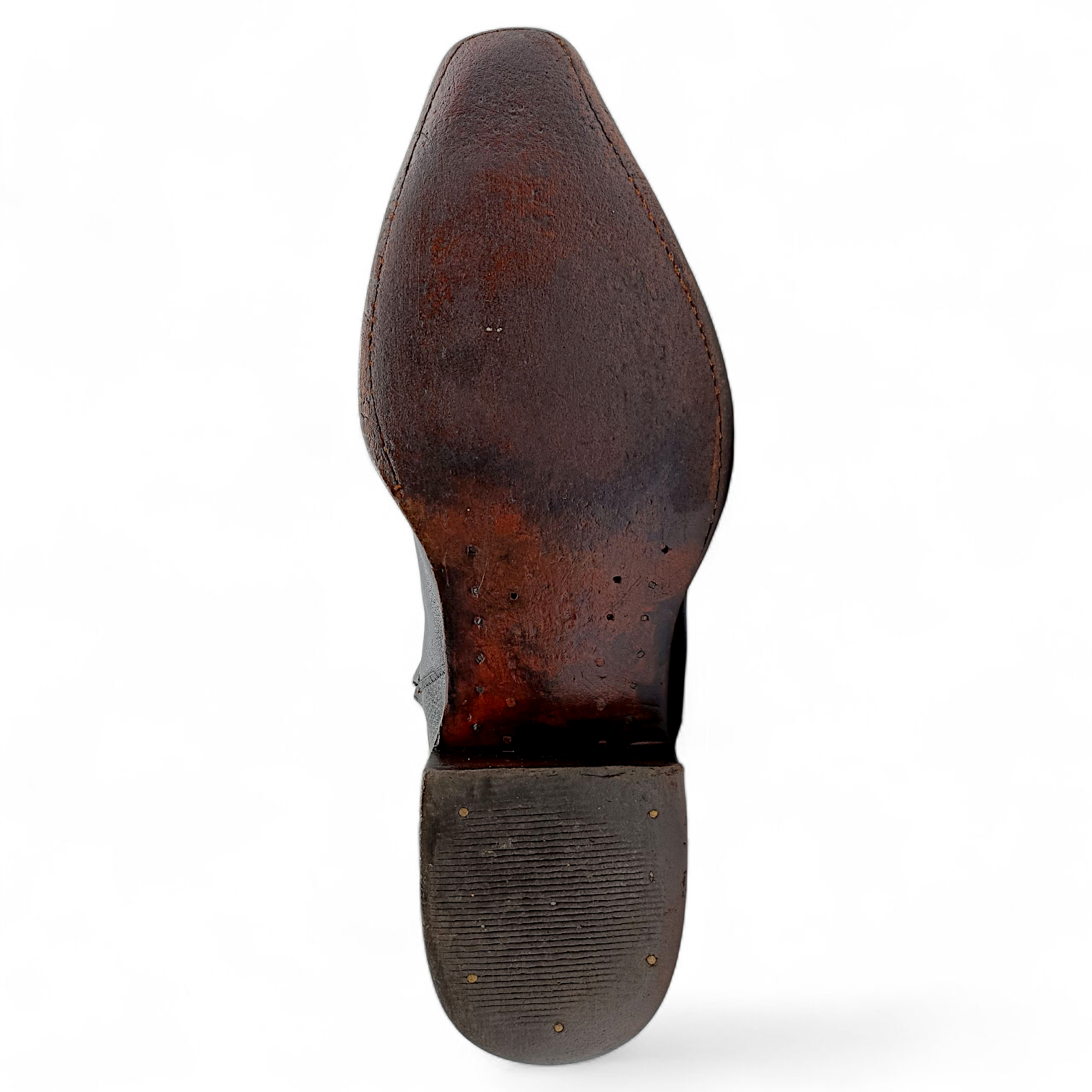 BOTA VAQUERA EN PIEL GENUINA DE CUELLO DE TORO PARA CABALLERO (MSN)