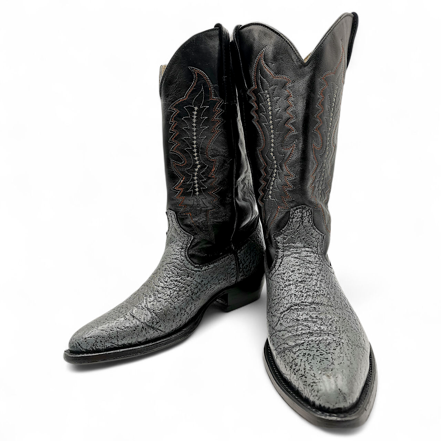 BOTA VAQUERA EN PIEL GENUINA DE TIBURÓN PARA CABALLERO (MSN)