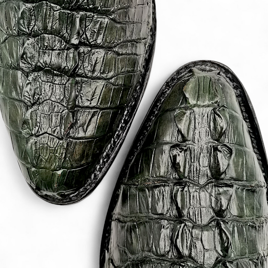 BOTA VAQUERA EN PIEL GENUINA DE COCODRILO PARA CABALLERO (MSN)