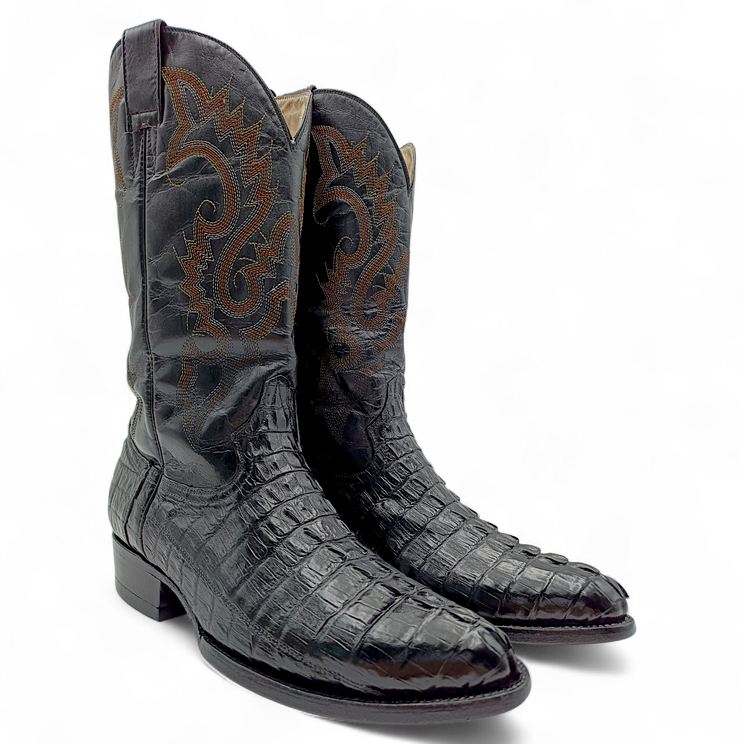 BOTA VAQUERA EN PIEL GENUINA DE COCODRILO PARA CABALLERO (MSN)
