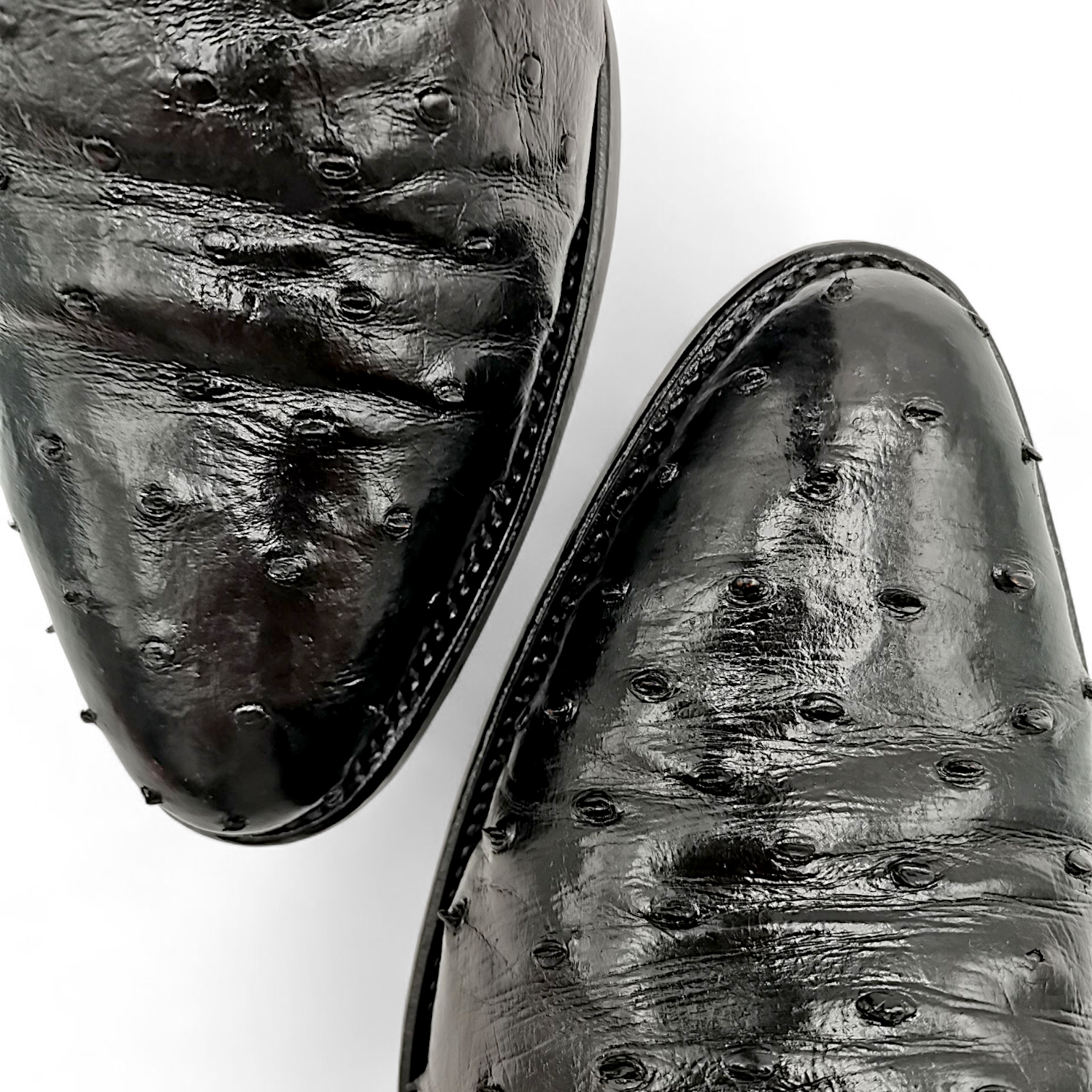 BOTA VAQUERA EN PIEL GENUINA DE AVESTRUZ PARA CABALLERO (MSN)