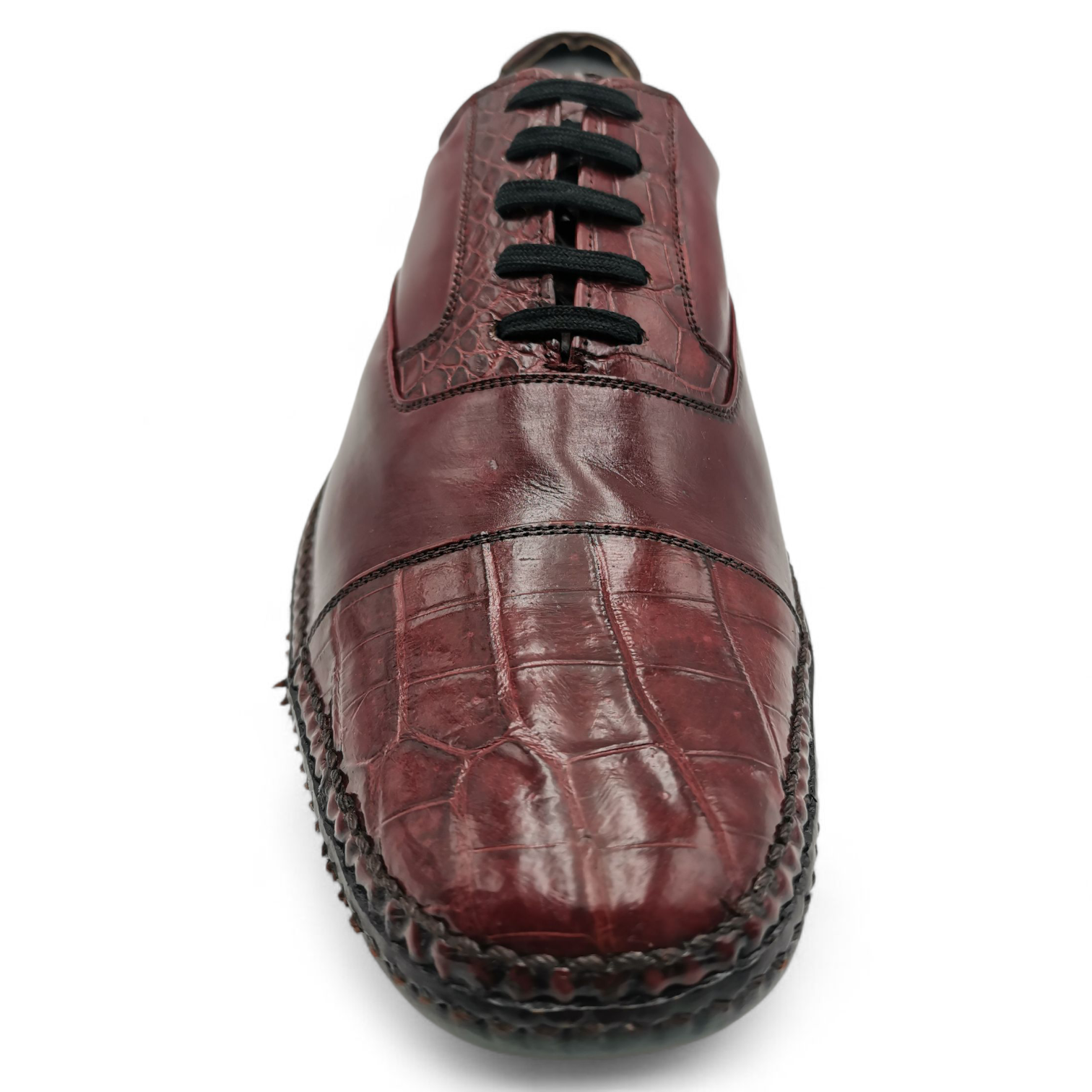ZAPATO EN PIEL GENUINA DE COCODRILO PARA CABALLERO (MSN)