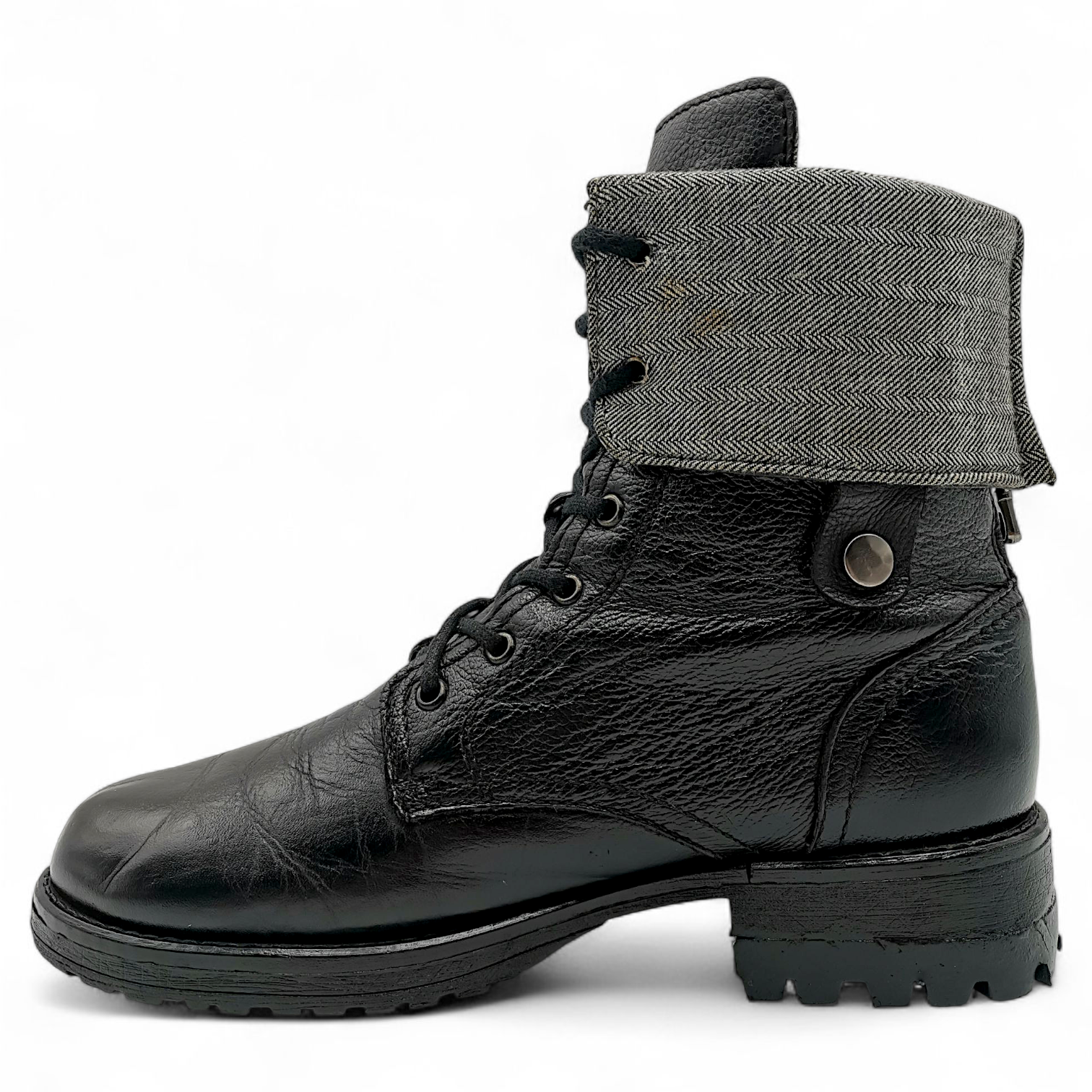 BOTA EN PIEL GENUINA DE VACA PARA CABALLERO (MSN)