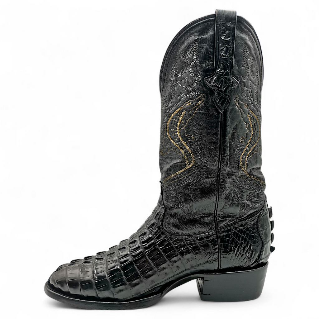 BOTA VAQUERA EN PIEL GENUINA DE COCODRILO PARA CABALLERO (MSN)
