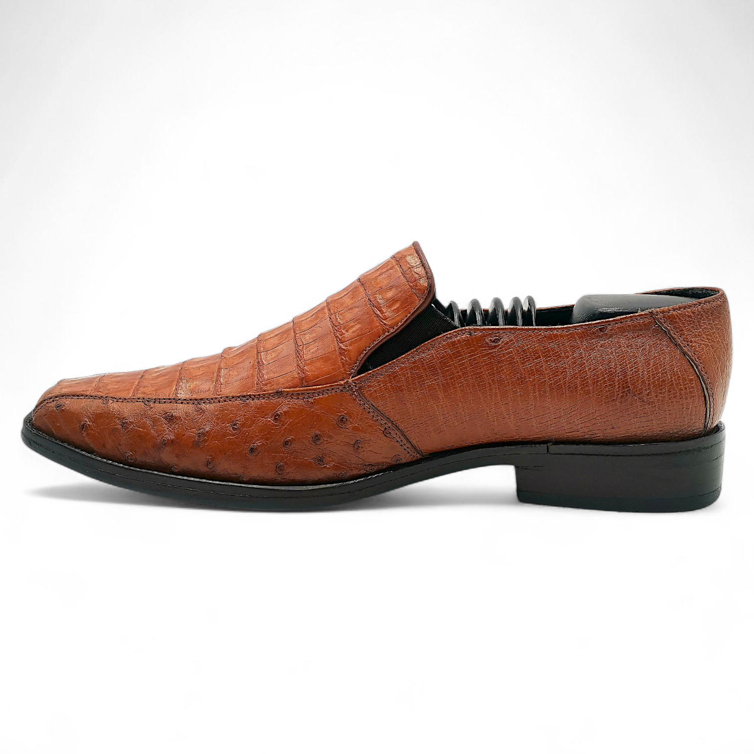 ZAPATO EN PIEL GENUINA DE COCODRILO PARA CABALLERO (MSN)