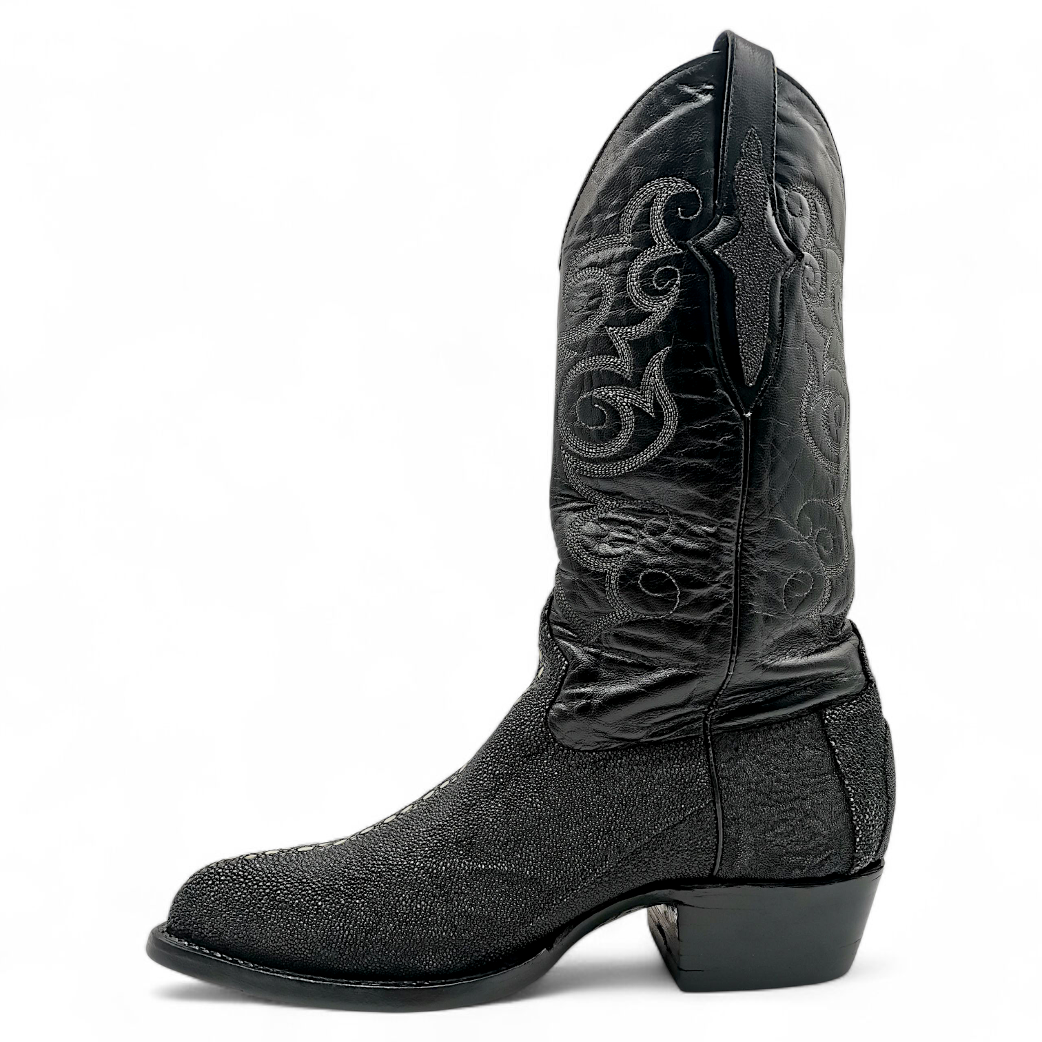 BOTA VAQUERA EN PIEL GENUINA DE MANTARRAYA PARA CABALLERO (MSN)
