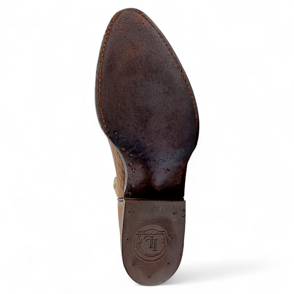 BOTA VAQUERA EN PIEL GENUINA DE CUELLO DE TORO PARA CABALLERO (MSN)