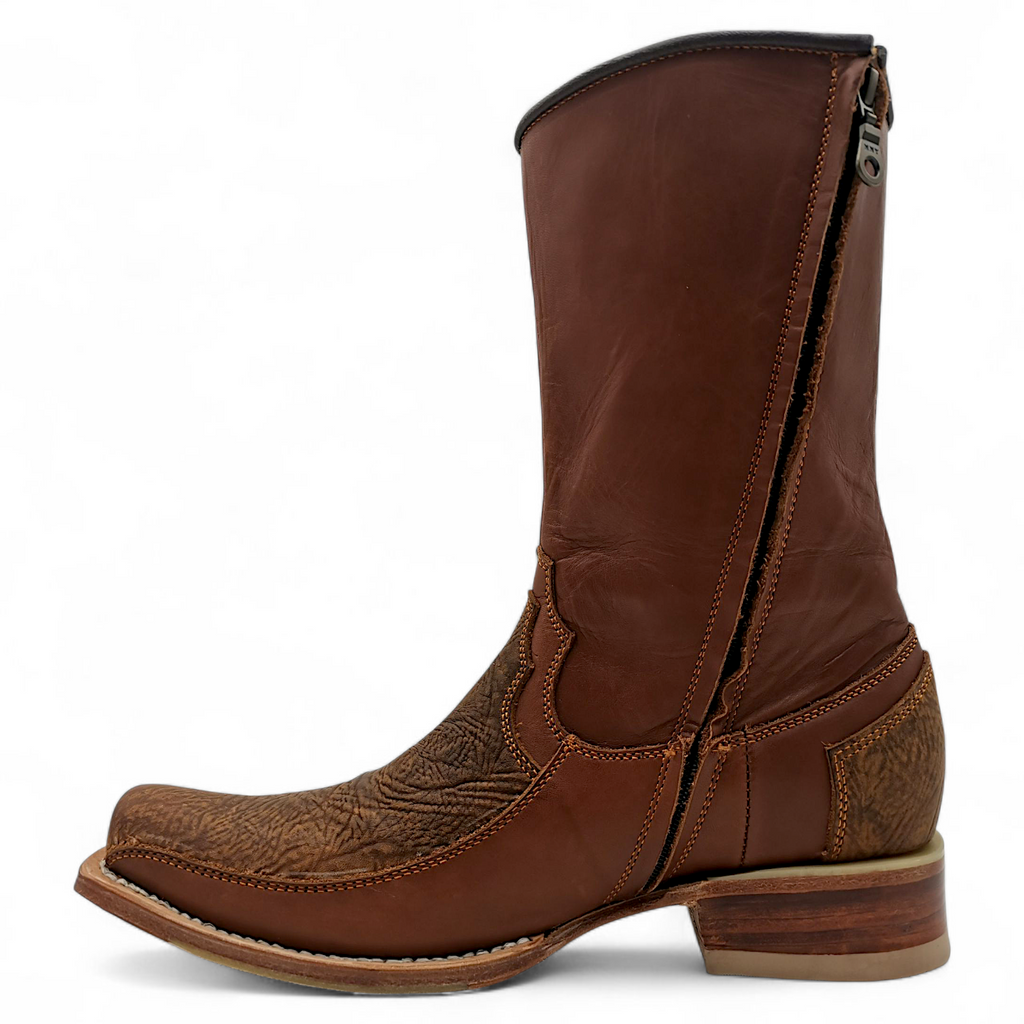 BOTA VAQUERA EN PIEL GENUINA DE BÚFALO PARA CABALLERO (M)