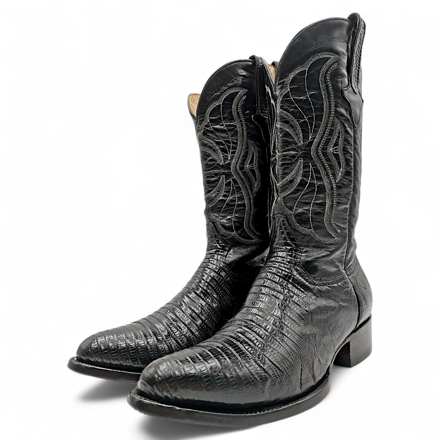 BOTA VAQUERA EN PIEL GENUINA DE LIZARD PARA CABALLERO (MSN)