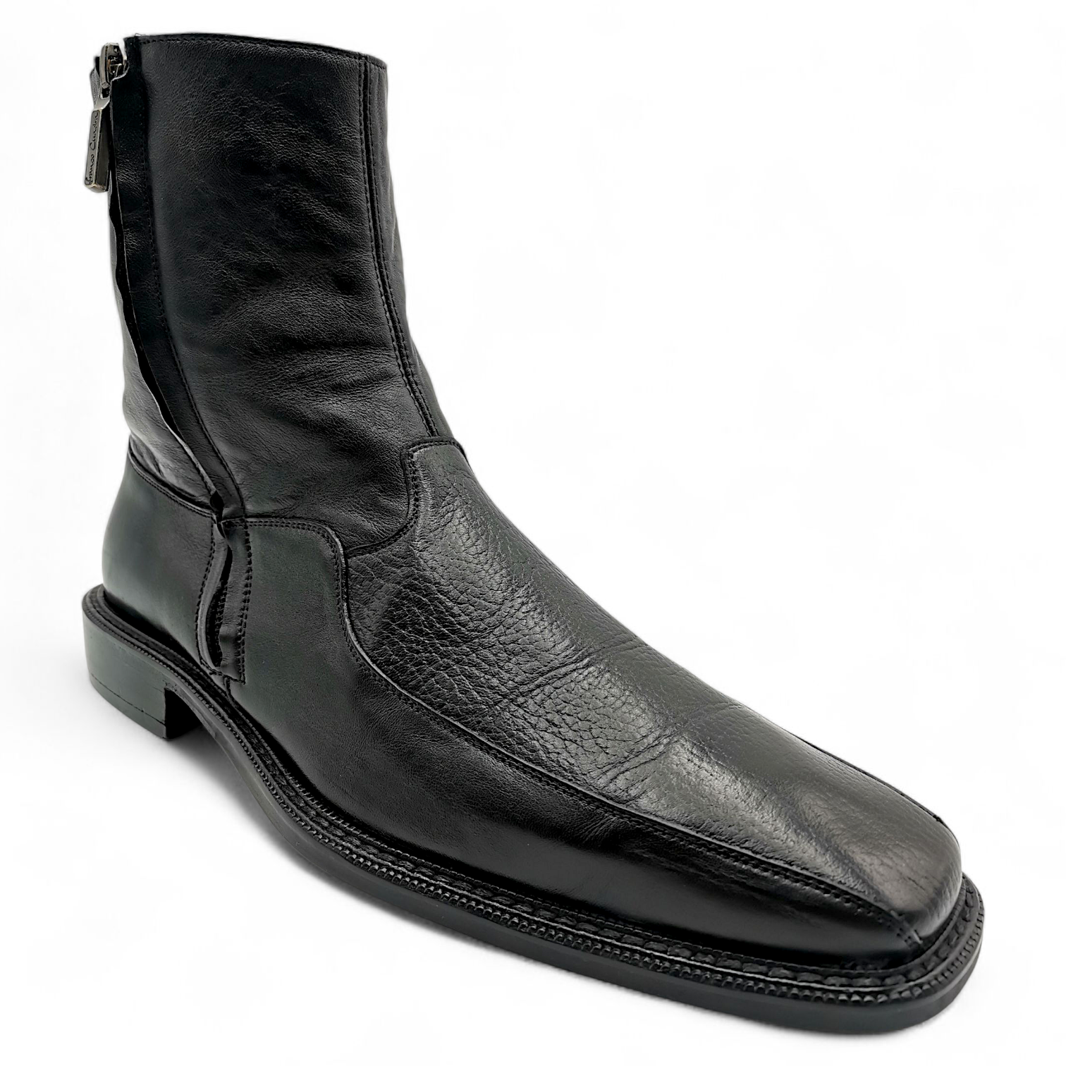 BOTA DE VESTIR EN PIEL GENUINA DE VENADO PARA CABALLERO (MSN)
