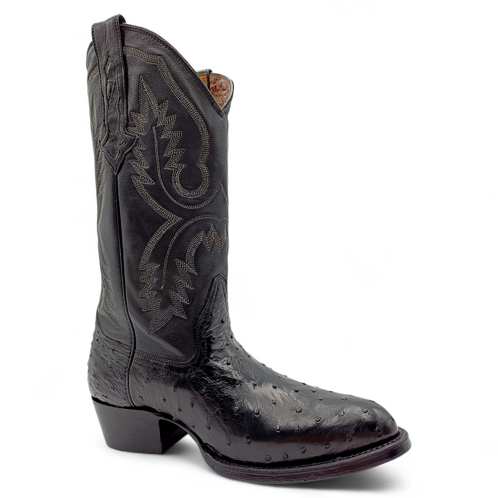 BOTA VAQUERA EN PIEL GENUINA DE AVESTRUZ PARA CABALLERO (MSN)