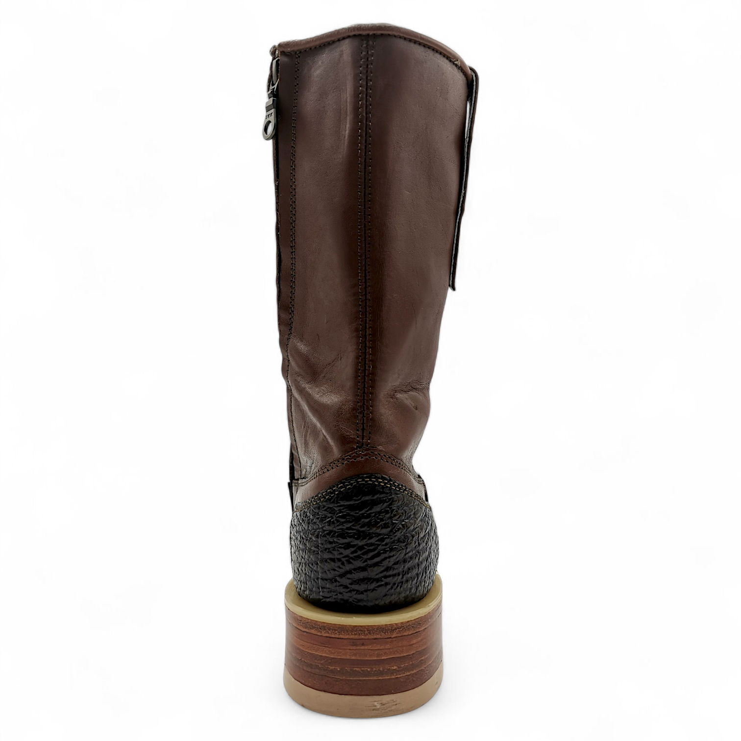 BOTA VAQUERA EN PIEL GENUINA DE TIBURÓN PARA CABALLERO (M)