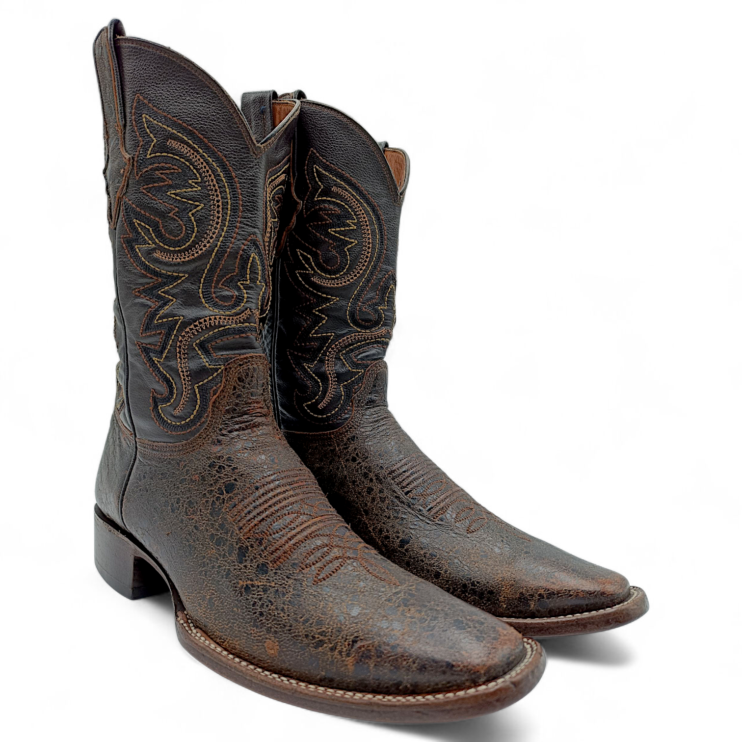 BOTA VAQUERA EN PIEL GENUINA DE CABRA PARA CABALLERO (MSN)