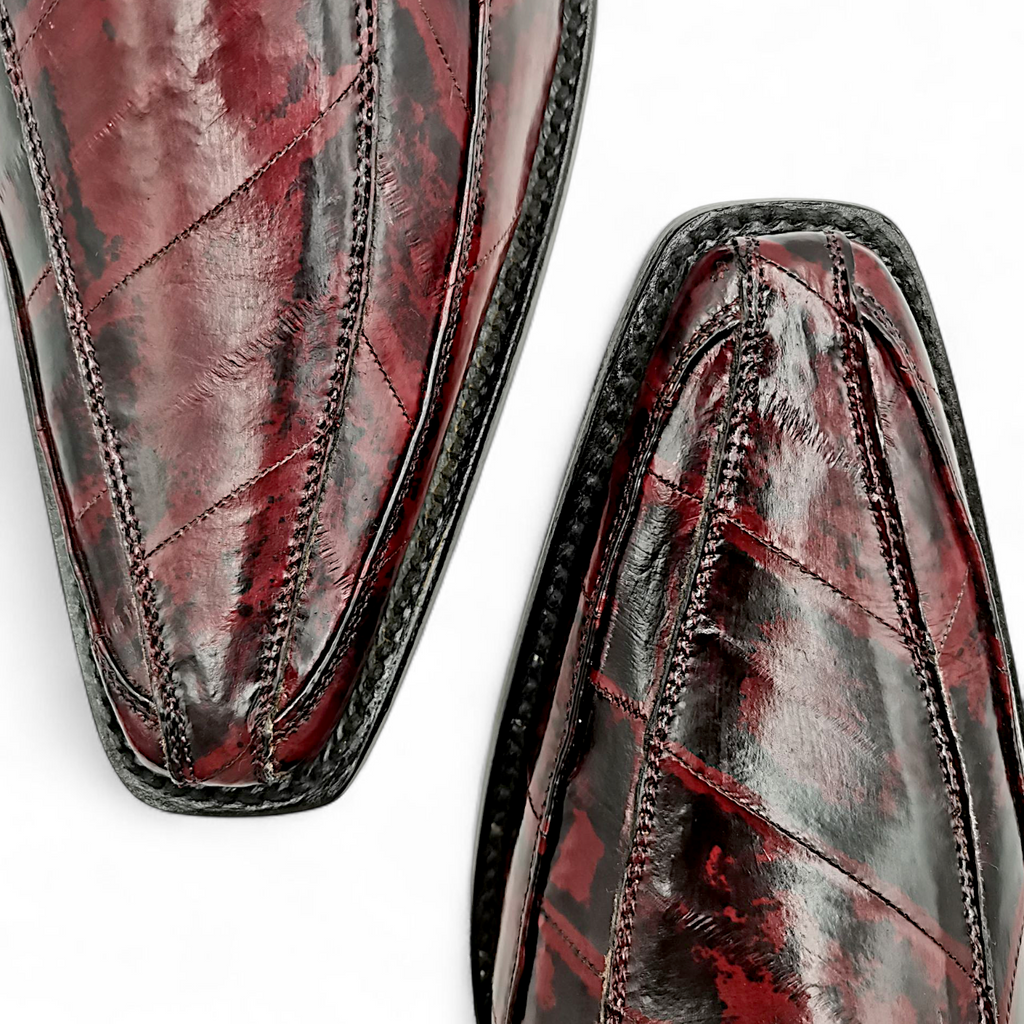 ZAPATO EN PIEL GENUINA DE ANGUILA PARA CABALLERO (M)