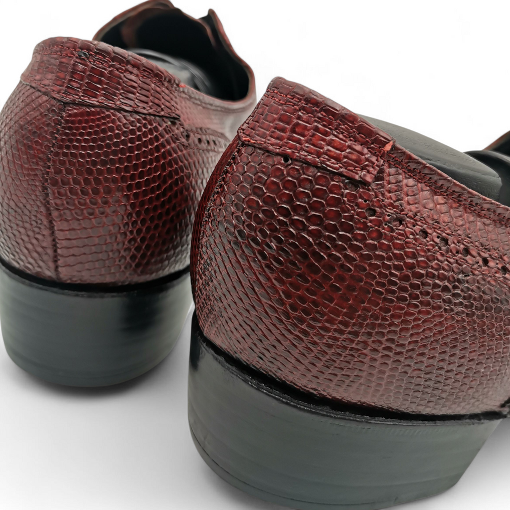 ZAPATO EN PIEL GENUINA DE LIZARD PARA CABALLERO (MSN)