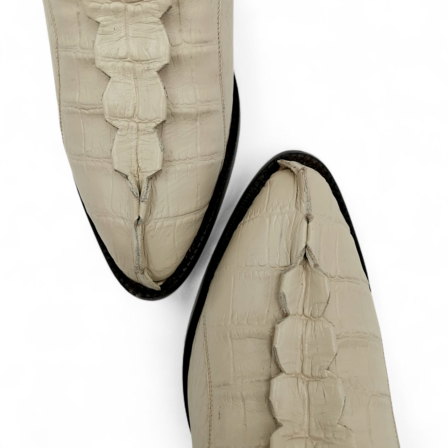 BOTA VAQUERA EN PIEL IMITACIÓN DE COCODRILO PARA CABALLERO (M)