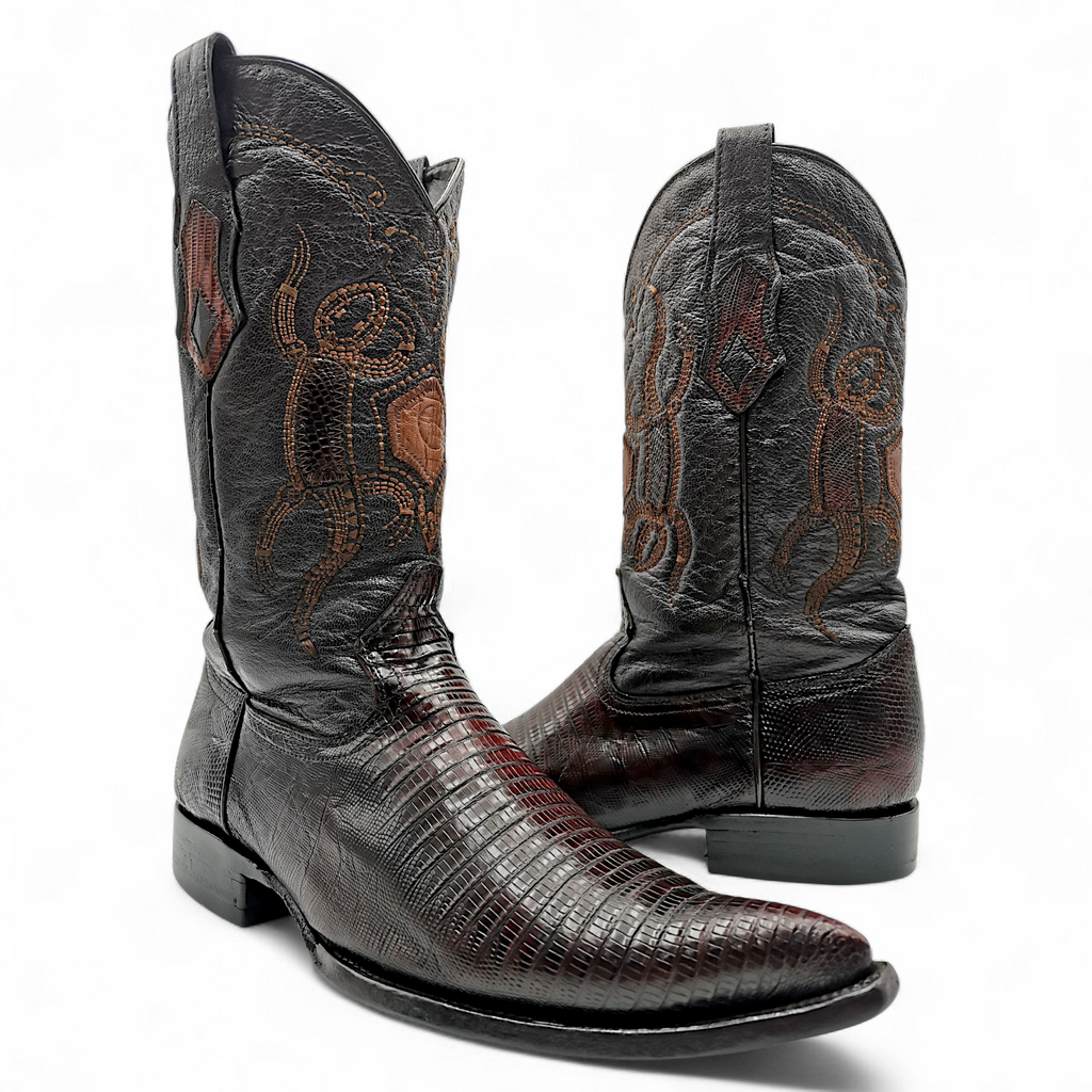 BOTA VAQUERA EN PIEL GENUINA DE LIZARD PARA CABALLERO (MSN)