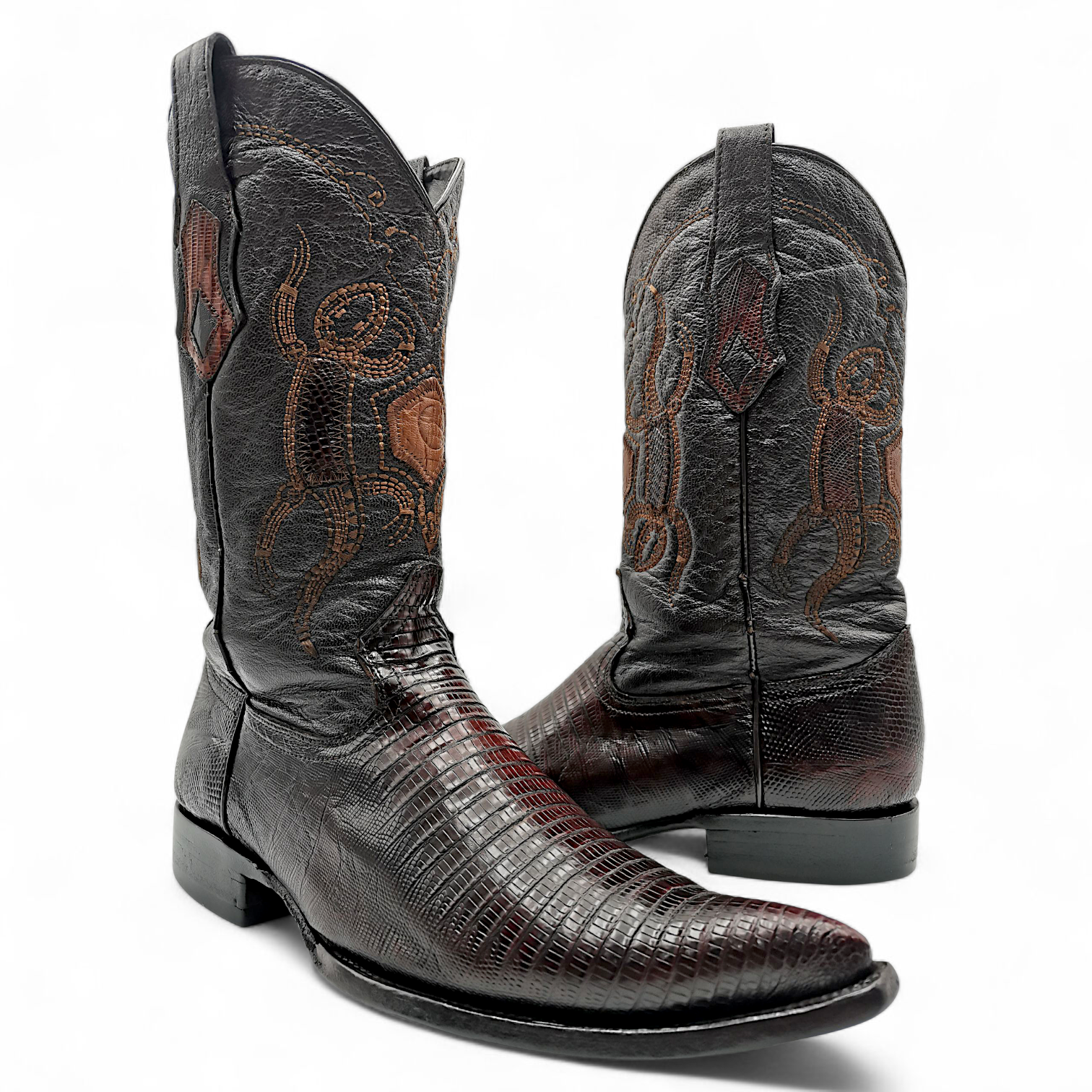 BOTA VAQUERA EN PIEL GENUINA DE LIZARD PARA CABALLERO (MSN)