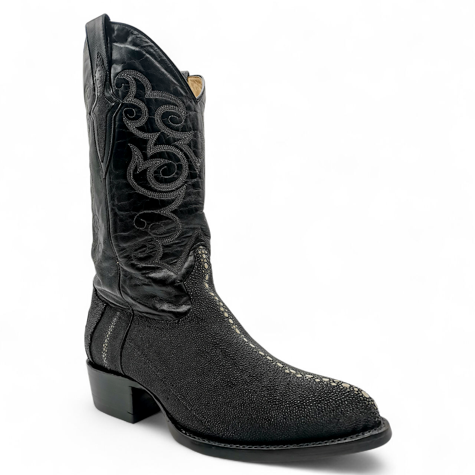 BOTA VAQUERA EN PIEL GENUINA DE MANTARRAYA PARA CABALLERO (MSN)