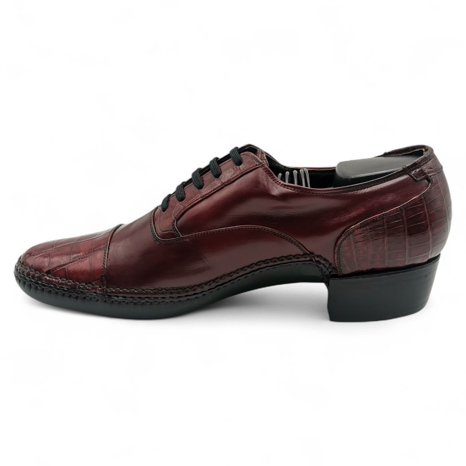ZAPATO EN PIEL GENUINA DE COCODRILO PARA CABALLERO (MSN)