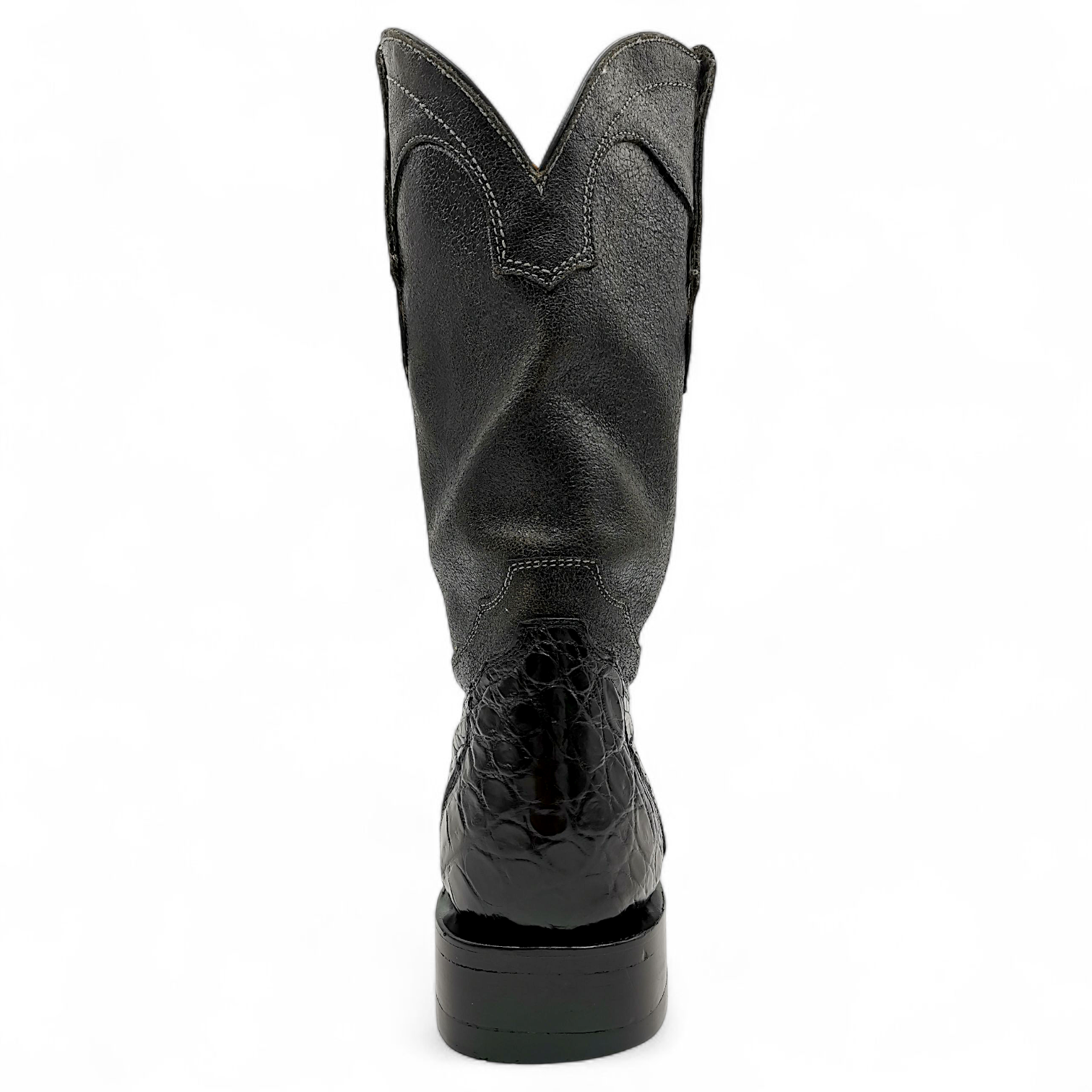 BOTA VAQUERA EN PIEL GENUINA DE COCODRILO PARA CABALLERO (MSN)