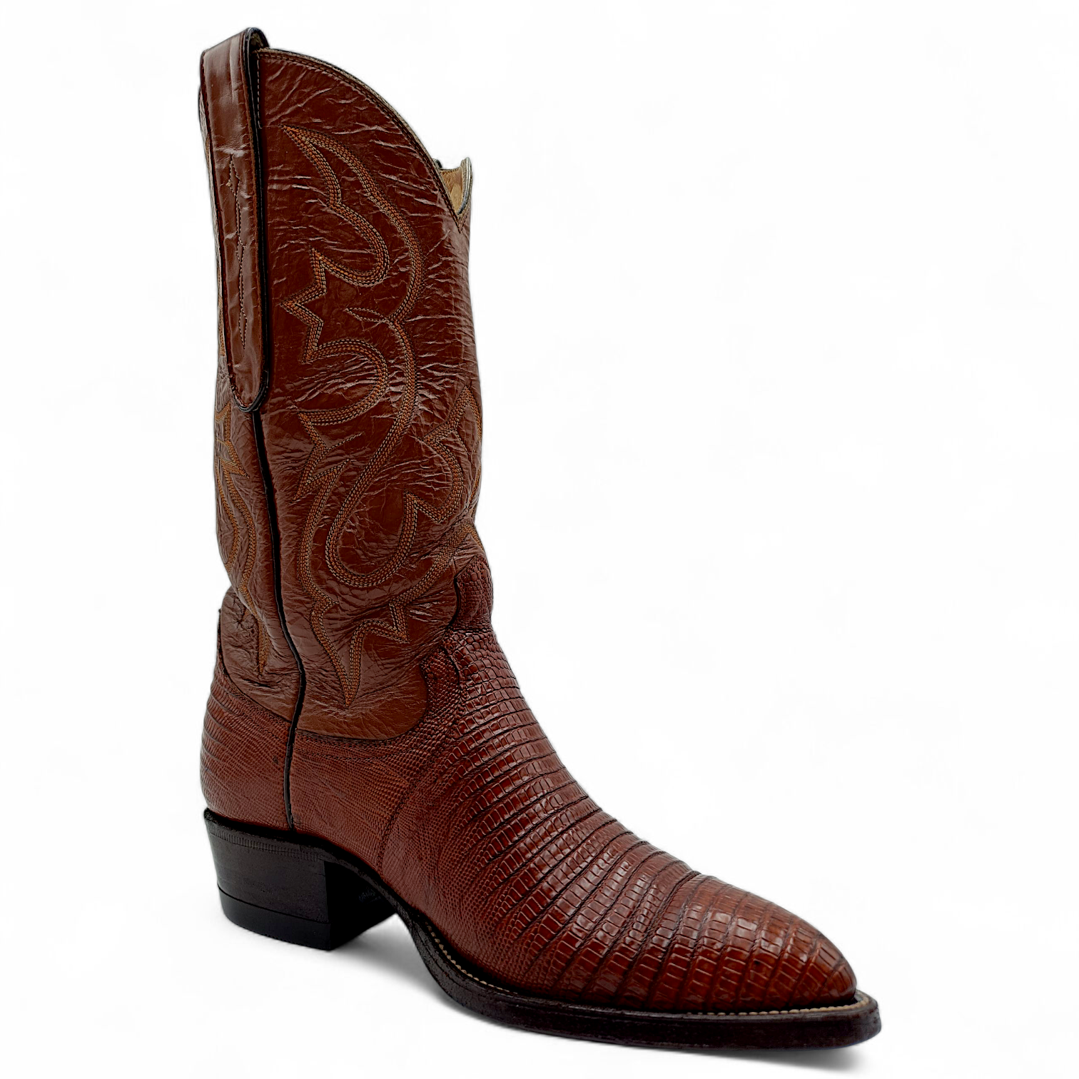 BOTA VAQUERA EN PIEL GENUINA DE LIZARD PARA CABALLERO (MSN)