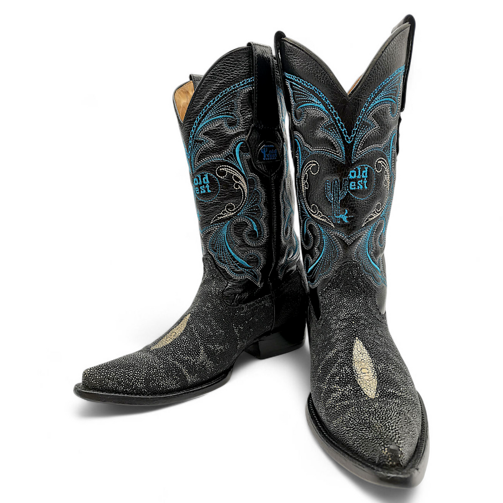 BOTA VAQUERA EN PIEL GENUINA DE MANTARRAYA PARA CABALLERO (MSN)