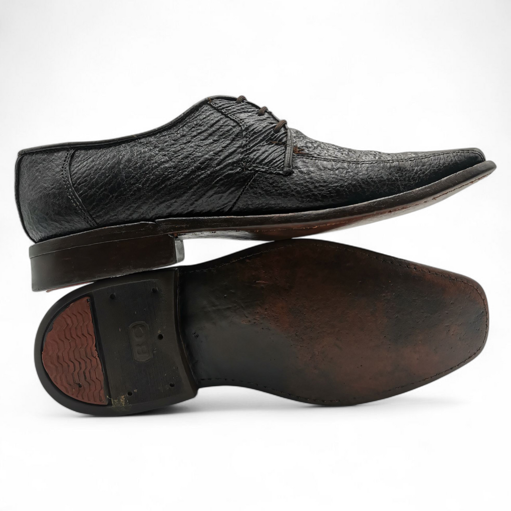 ZAPATO EN PIEL GENUINA DE TIBURÓN PARA CABALLERO (MSN)